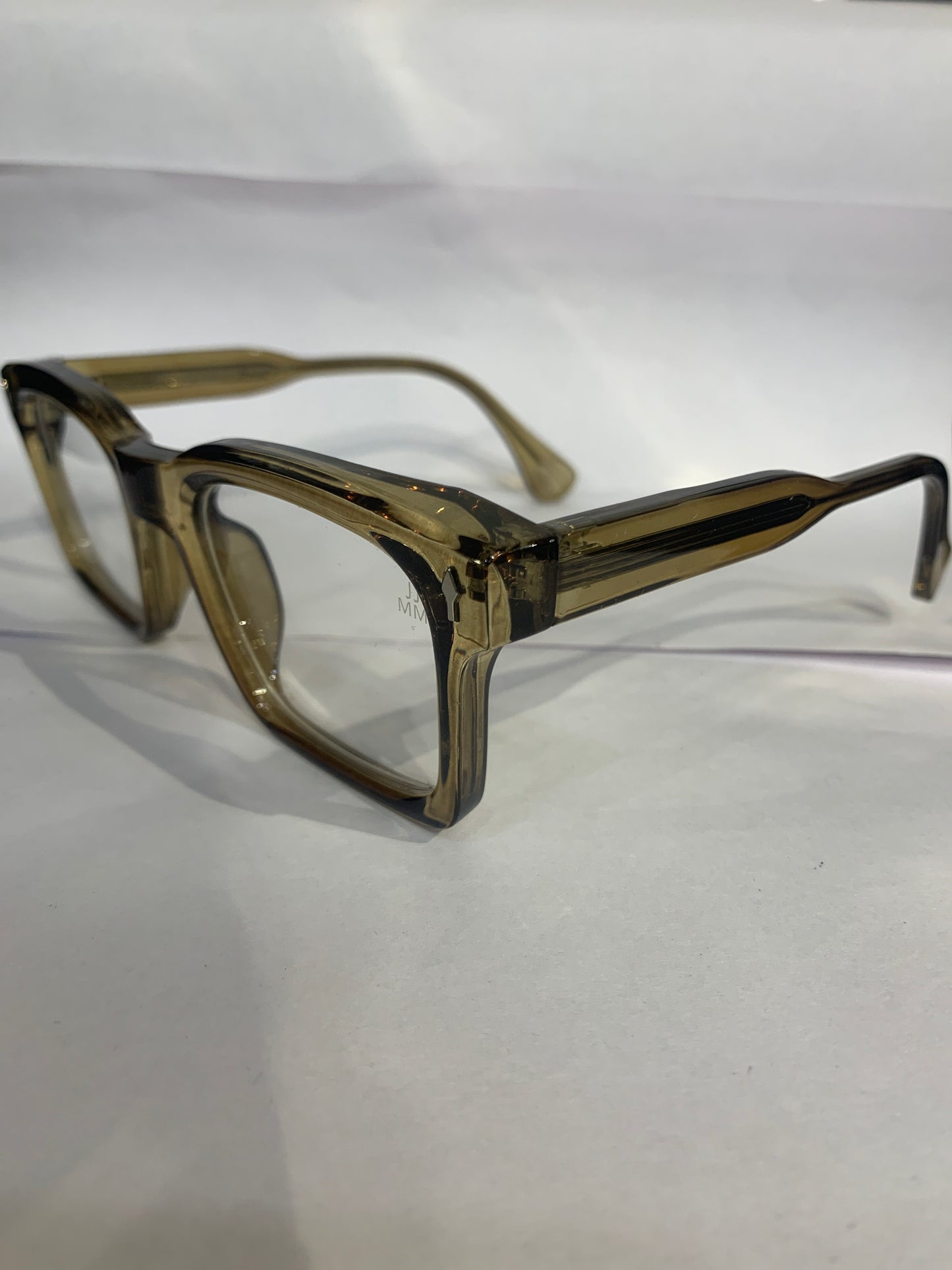 CAJ Smoke Green Frame trancy Shade Unisex Sunglasses SUN811