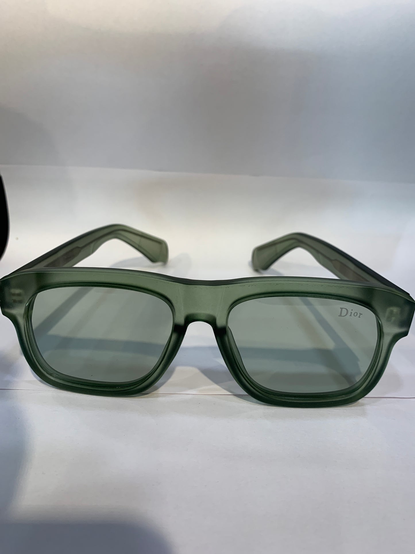 OID Smoke Green Frame Trancy Green Shade Unisex Sunglasses SUN802