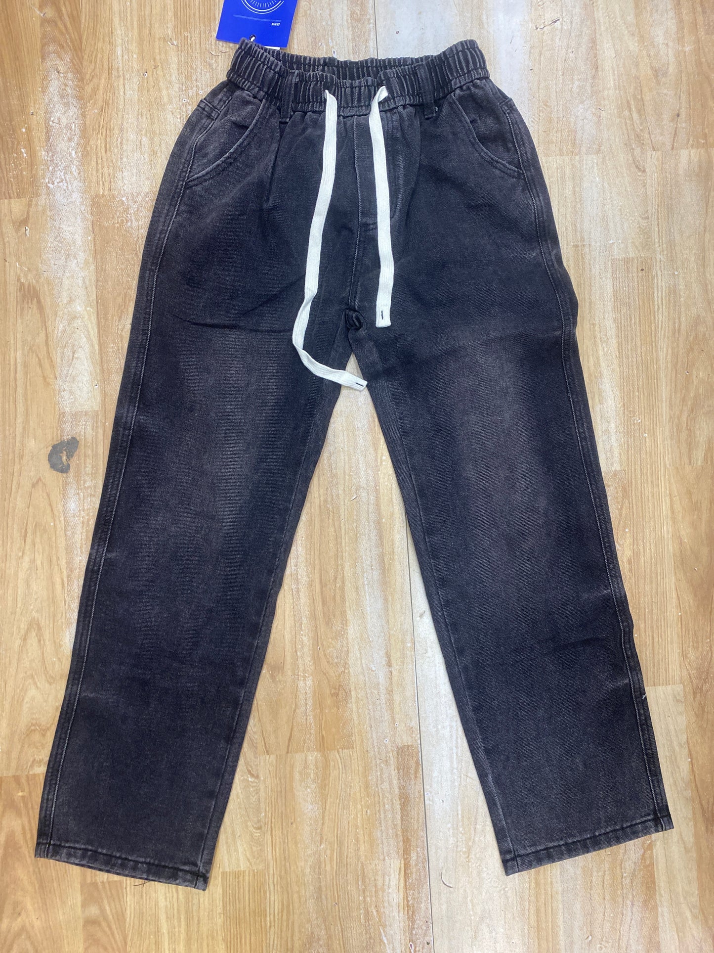 Denim Black Grey Stretch Fit 932-1