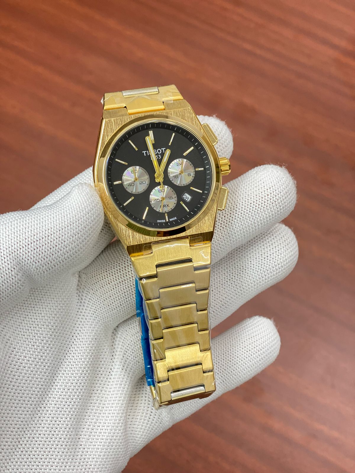 SIT Gold Chain Black Dial Prx men’s Watch 987796