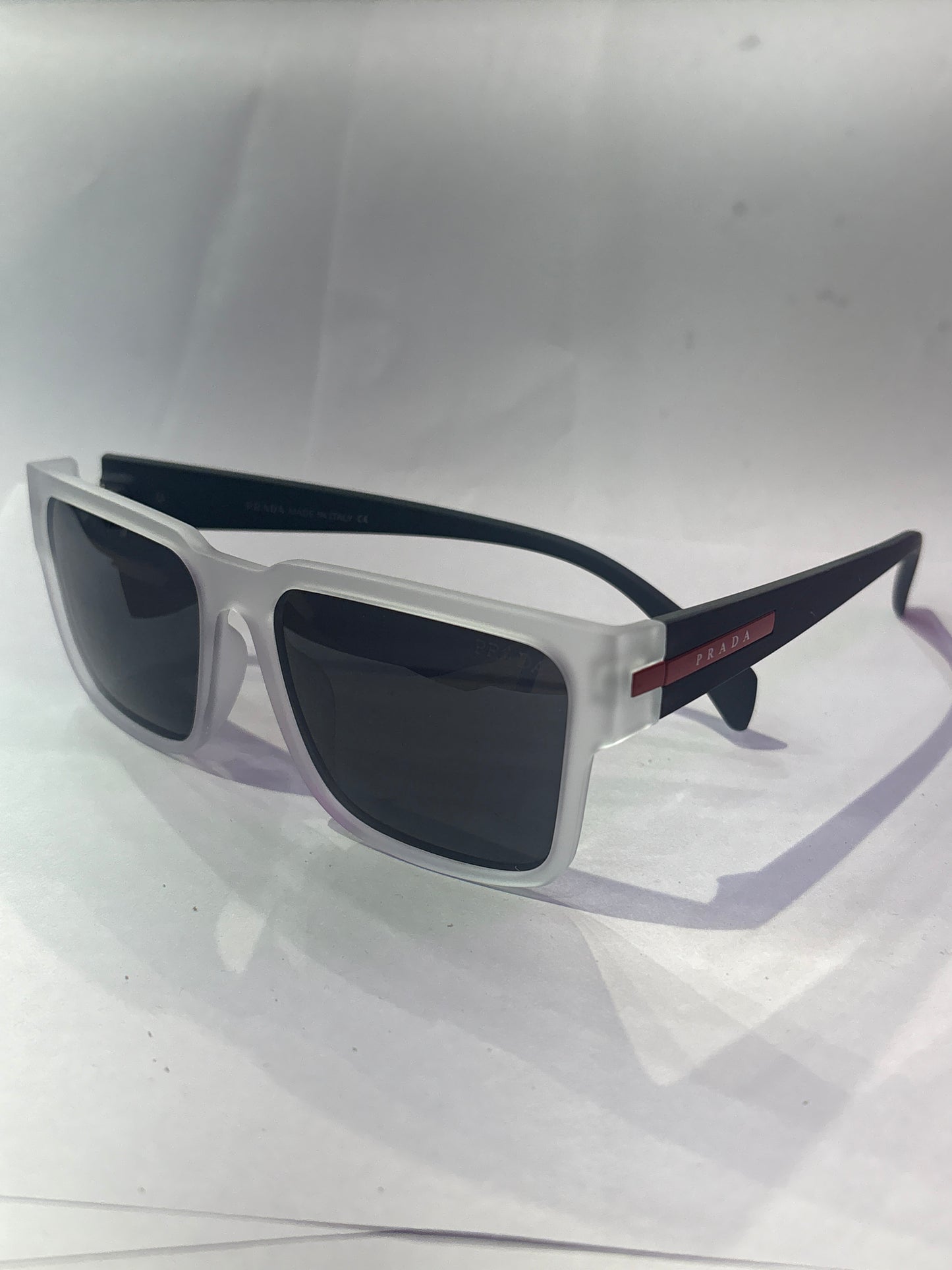 Arp Smoke Transi Frame Grey Stick Black Shade Unisex Branded Sunglasses N 4005P 55 17 136