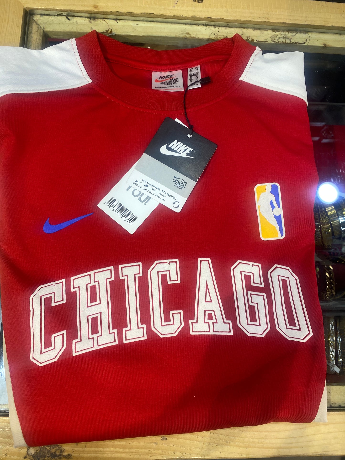 Red KIN T-shirt Chicago Print h912