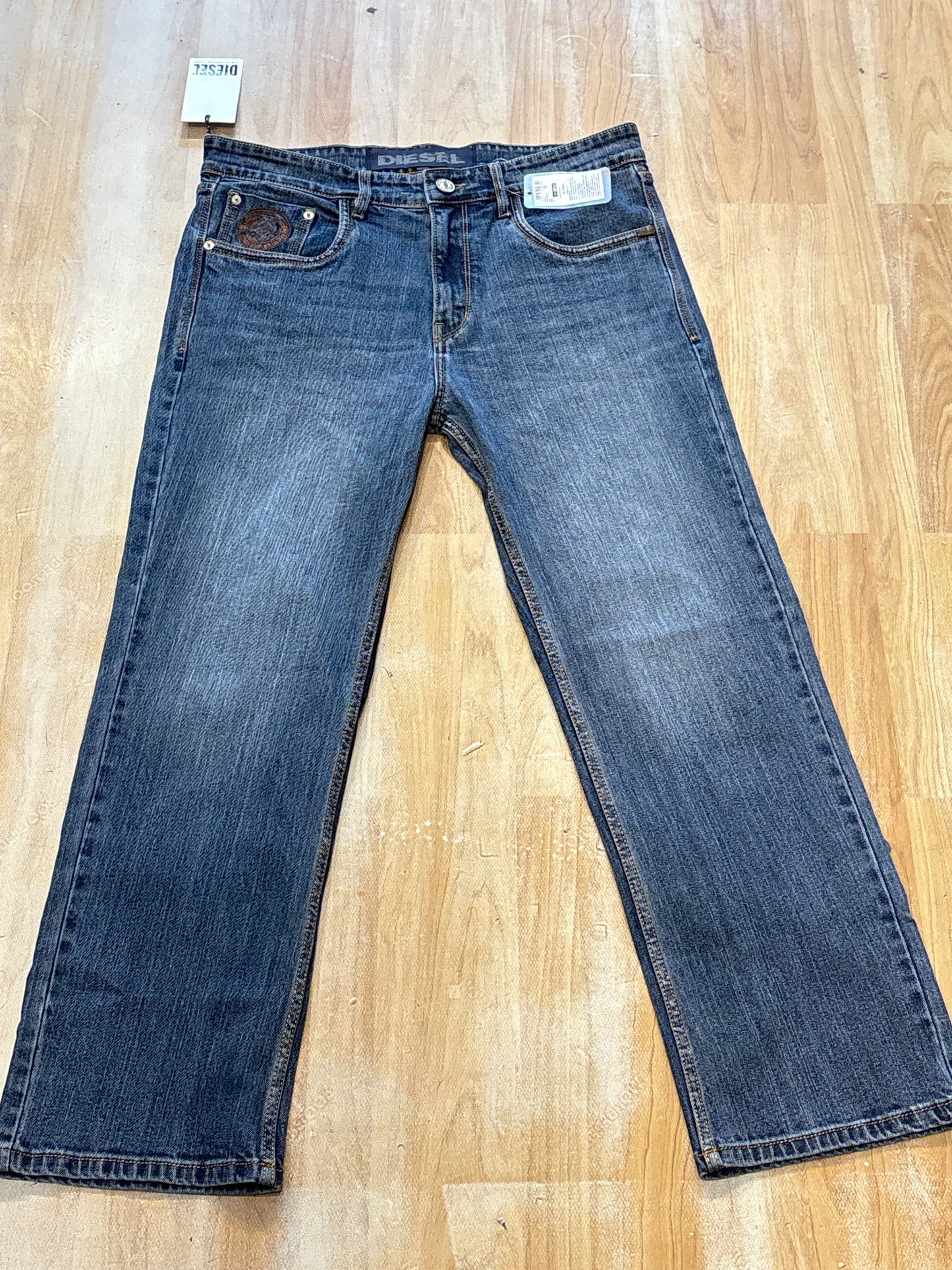 Die Eid Blue Colour Straight Fit Jeans 8905034608753