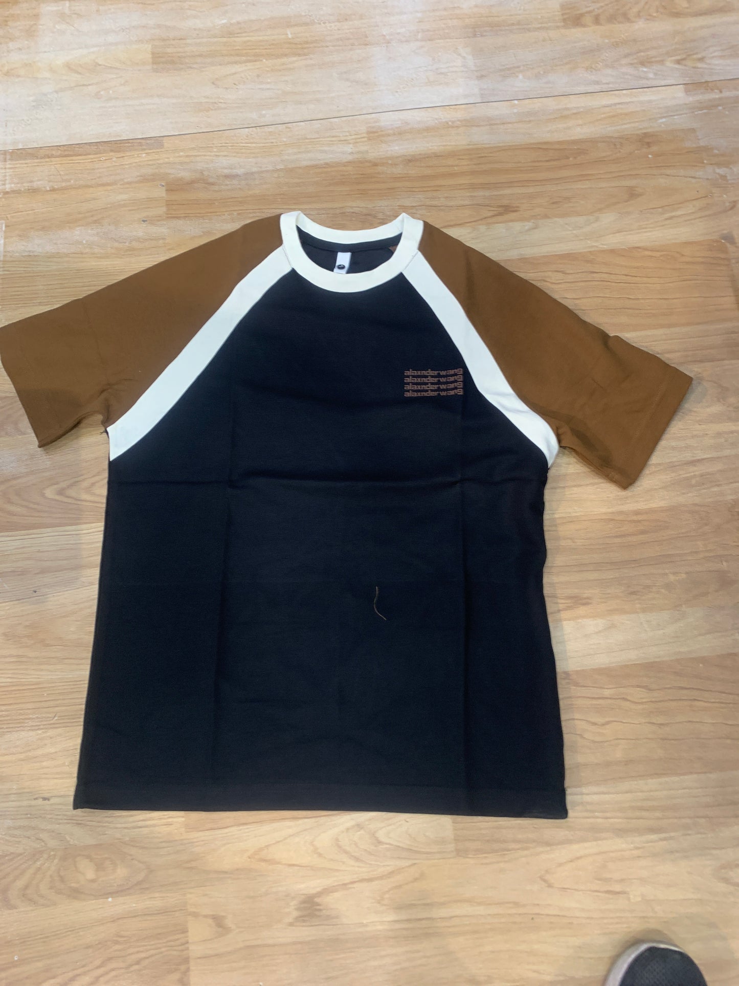 Alaxderwang Tshirt Black Brown White Tshirt 152