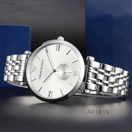MRA Silver Chain Silver Dial Chronograph Working Men’s Watch 989786