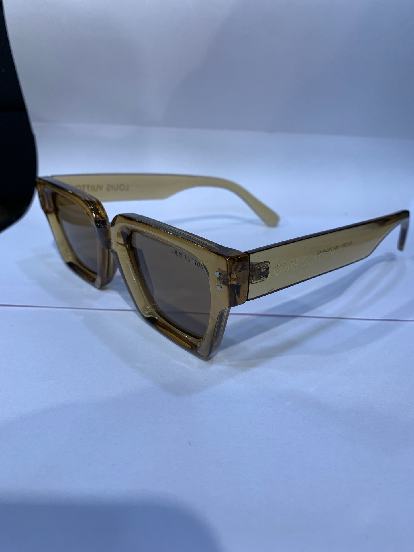 UOL Trancy Brown Frame Trancy Brown Shade Unisex Sunglasses W-12001 50 23 145 C3