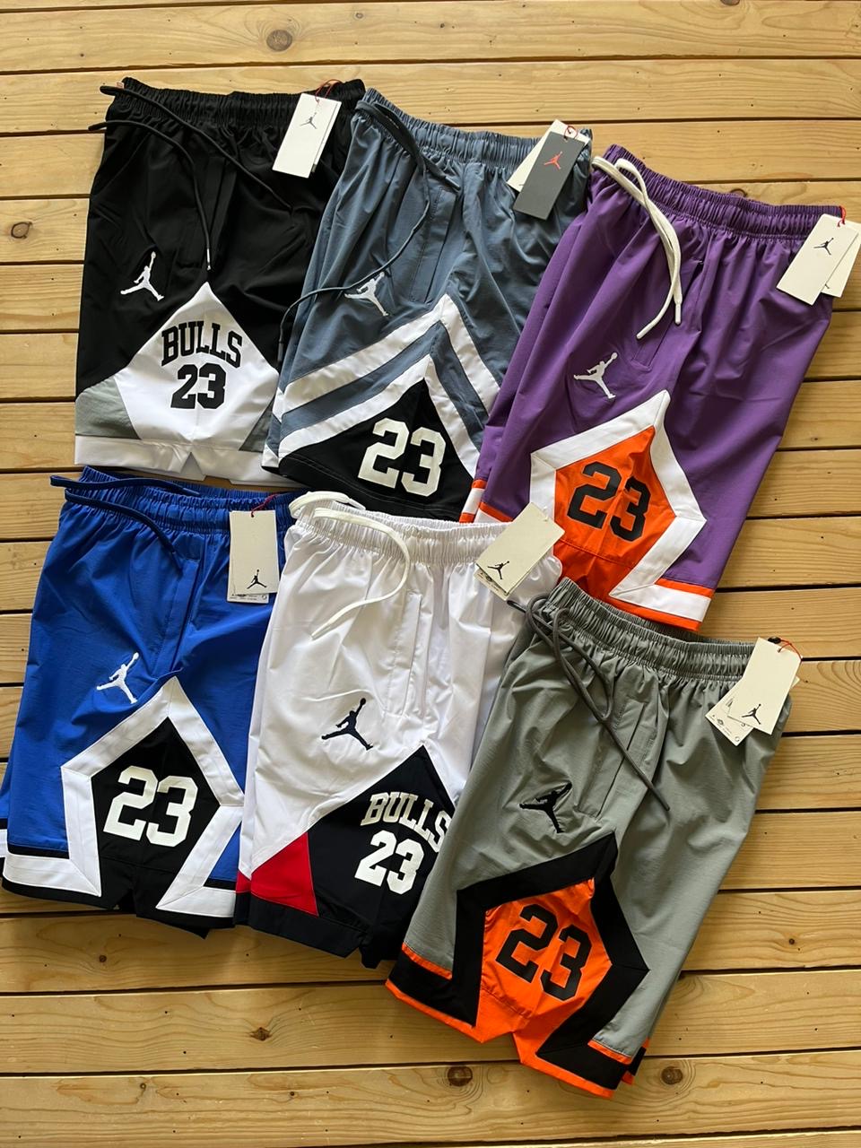 JOR ROJ Purple Colour With White Side Logo Premium Quality NS Fabric Shorts 77708