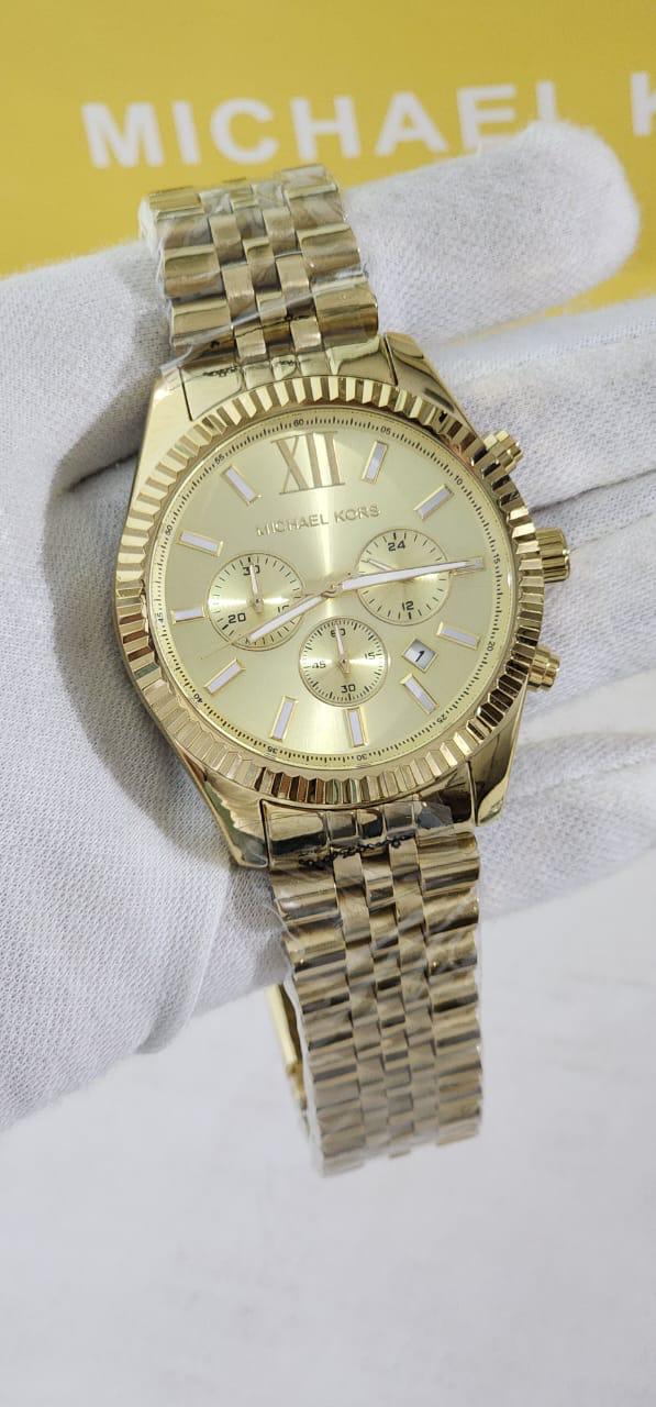 Cim Gold Chain Gold Dial Man watch 400469