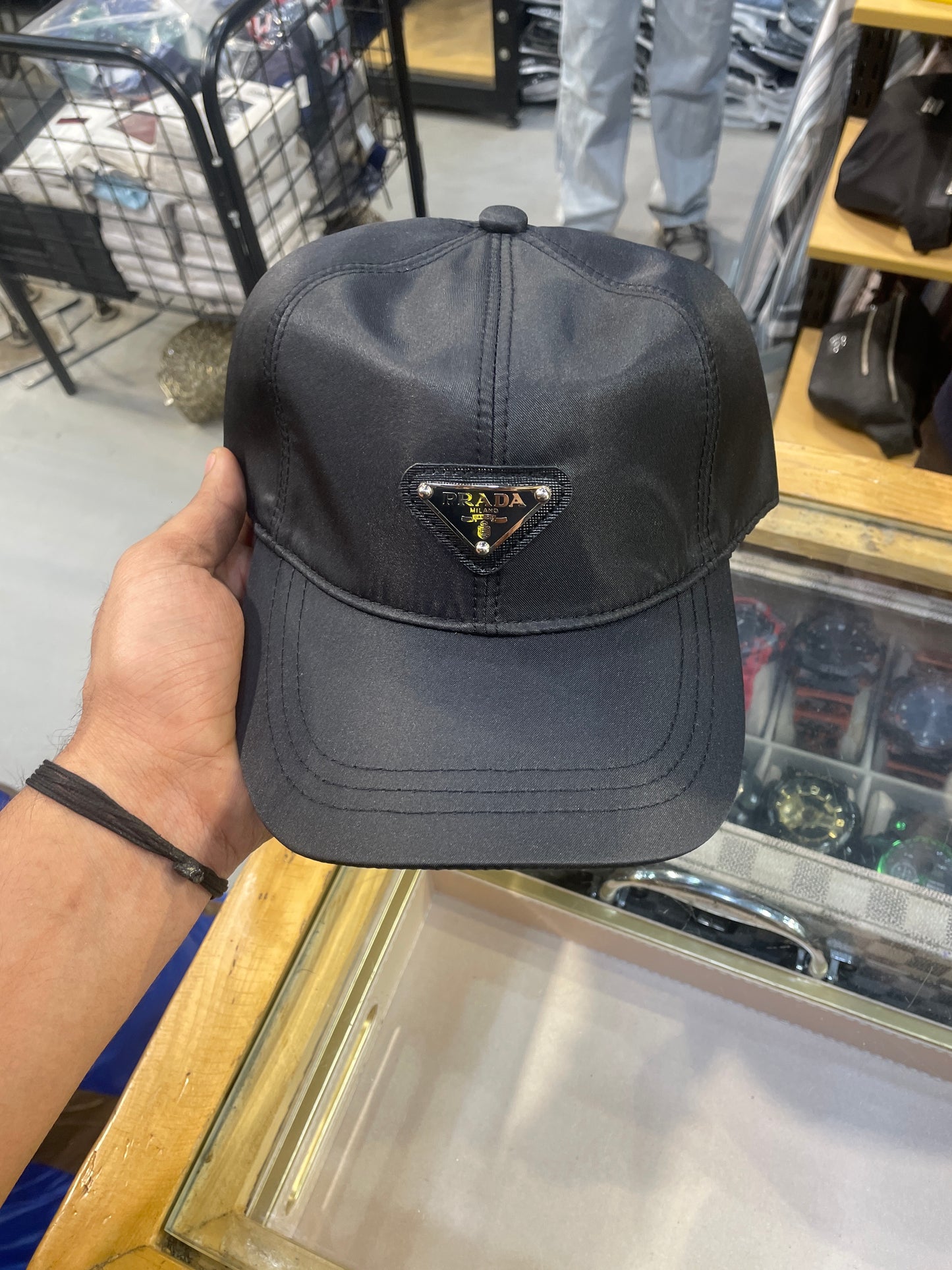 ARP PRA Black Colour Metal Patch Imported Unisex Cap 980253