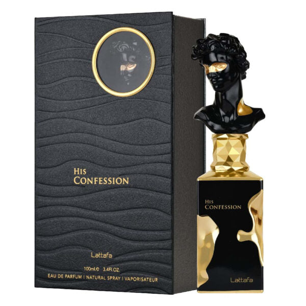 His Conffssion Lattafa 100ml EDP Natural Spray Vaporisateur