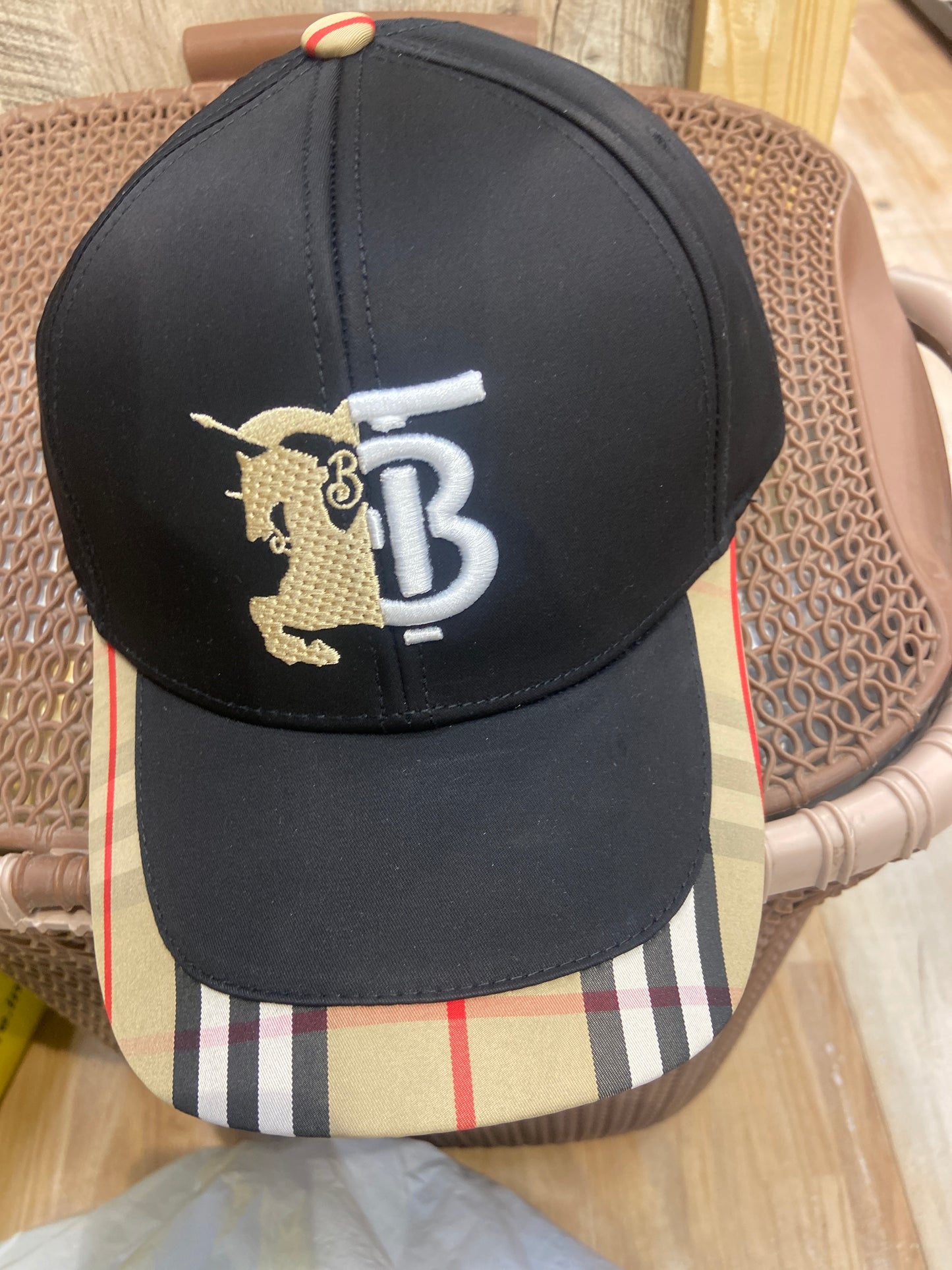 RUB BUR Check Flap Imported Unisex Cap 989013