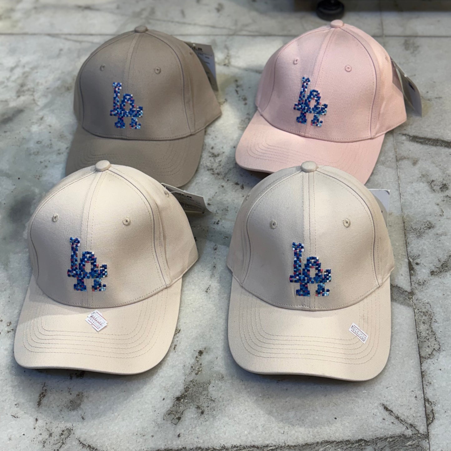 LA Multi Colour Caps 2892