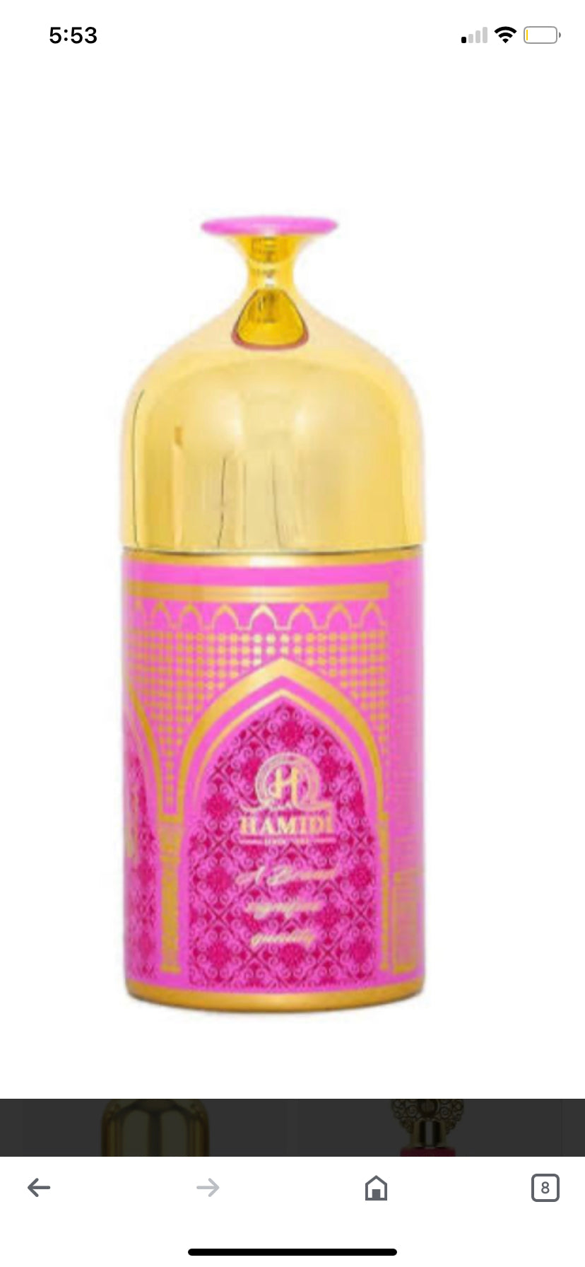 Hamidi Ahwak 250 Ml Deo