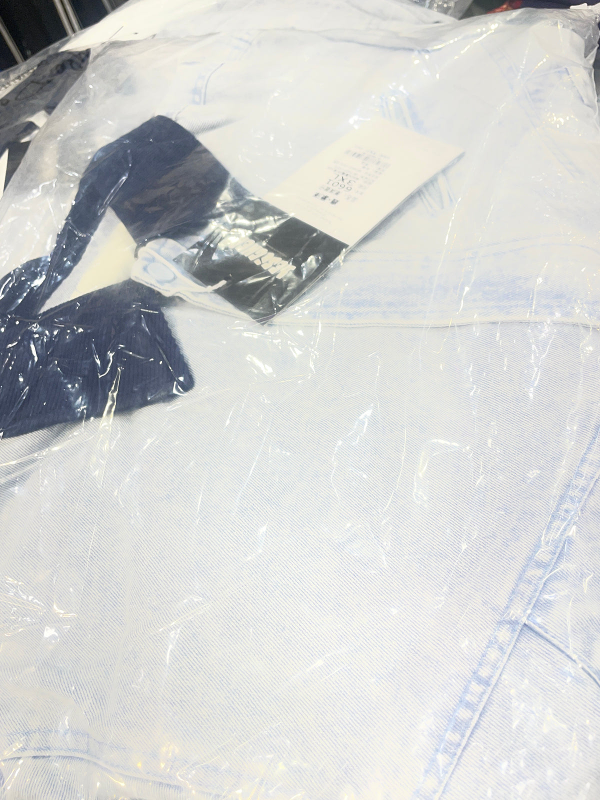 DESIGNER Faded Blue Colour Blue Coller Zenith Patch Premium Quality Unisex Imported Jacket