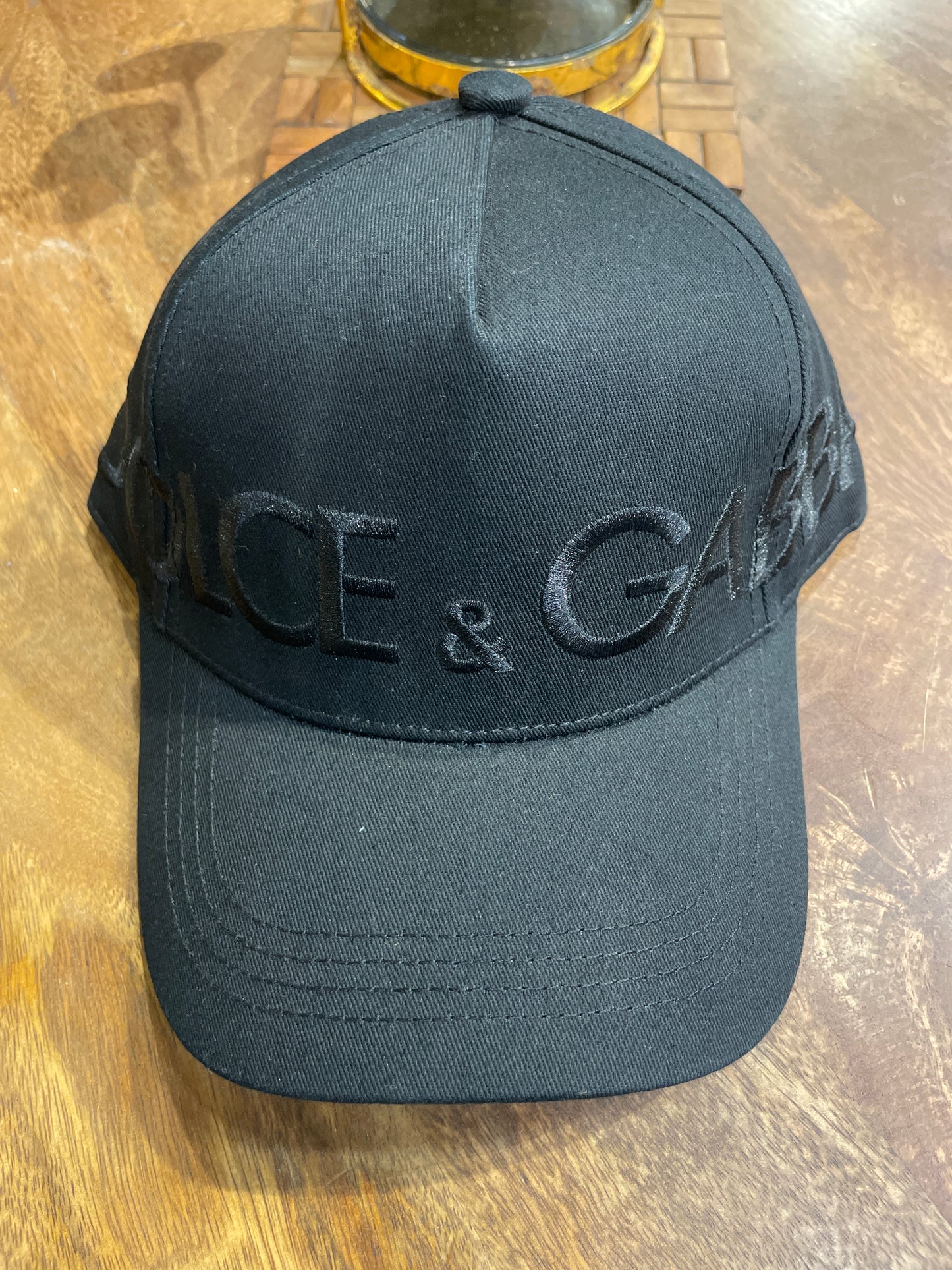 LOD DOL Black Colour Black Embroidery Logo Imported Unisex Cap 990795