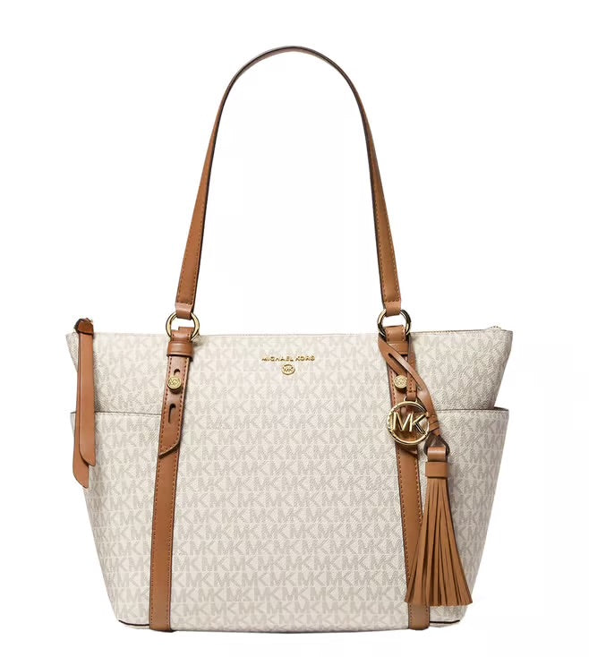 Cim Multi Colour Mk Print Ladies Tote Bag 3910