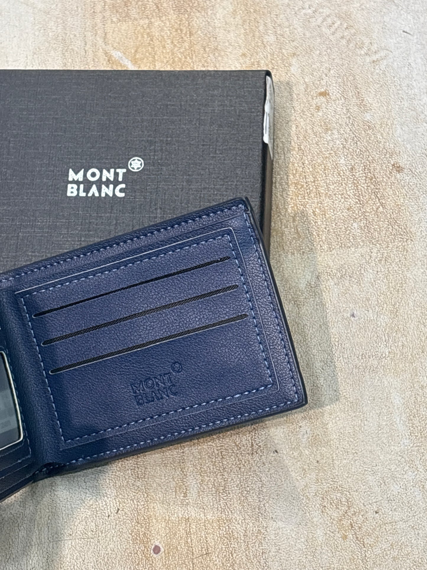 Nom Navy Blue Colour Imported Men Wallet 989443