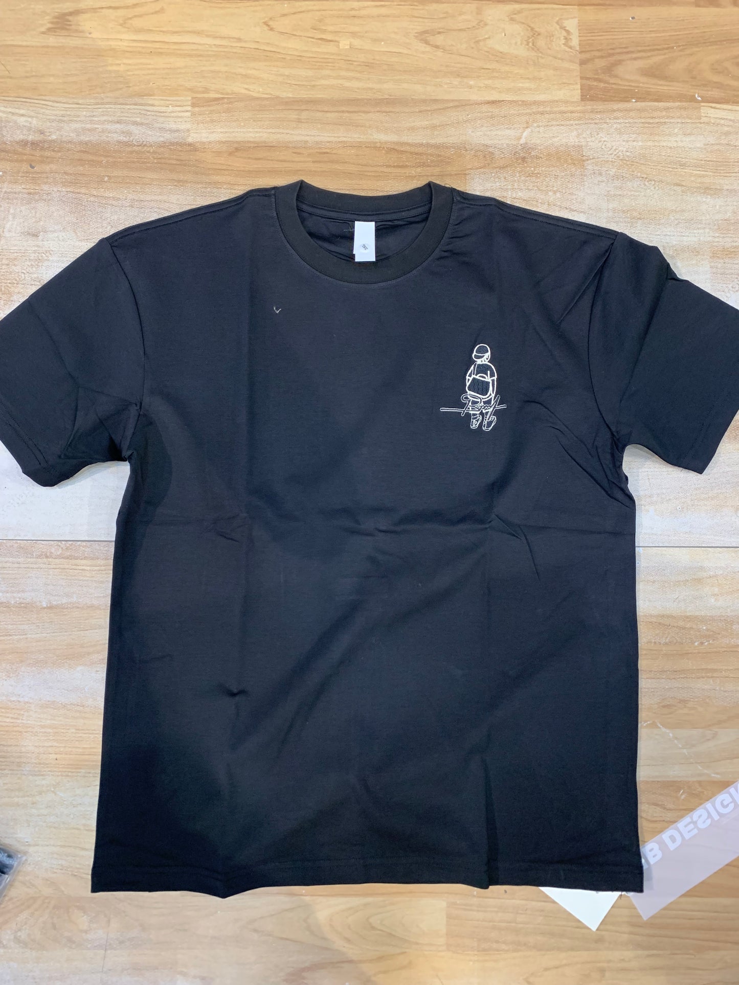 AUTUMN CAPSULE Black Colour Back Printed Unisex Oversized T Shirt 1216