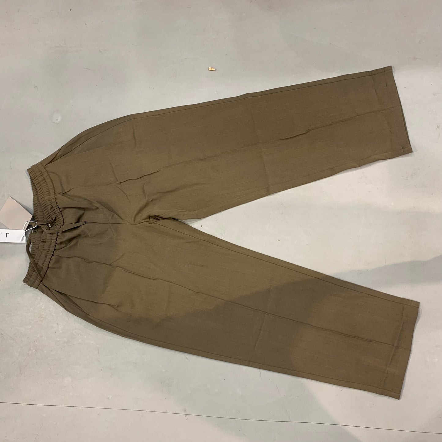 J.JN Brown Korean Straight Fit Unisex Pants 25F09