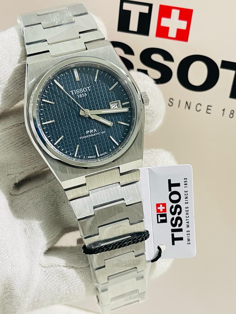 Sit PRX Silver Chain Blue Dial Men Watch Premium Quality 901607