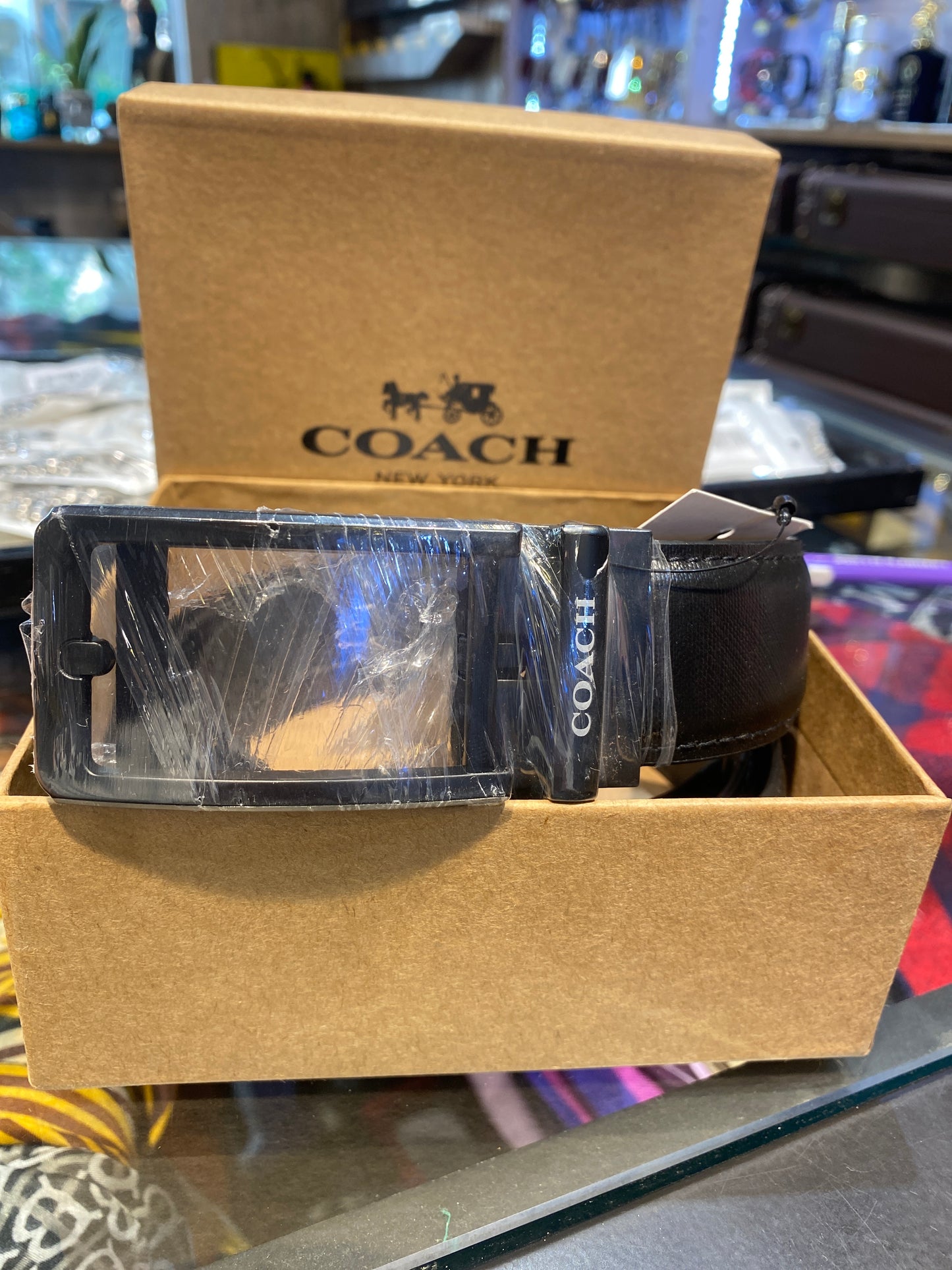 AOC Black Belt Black Auto Buckle 12090
