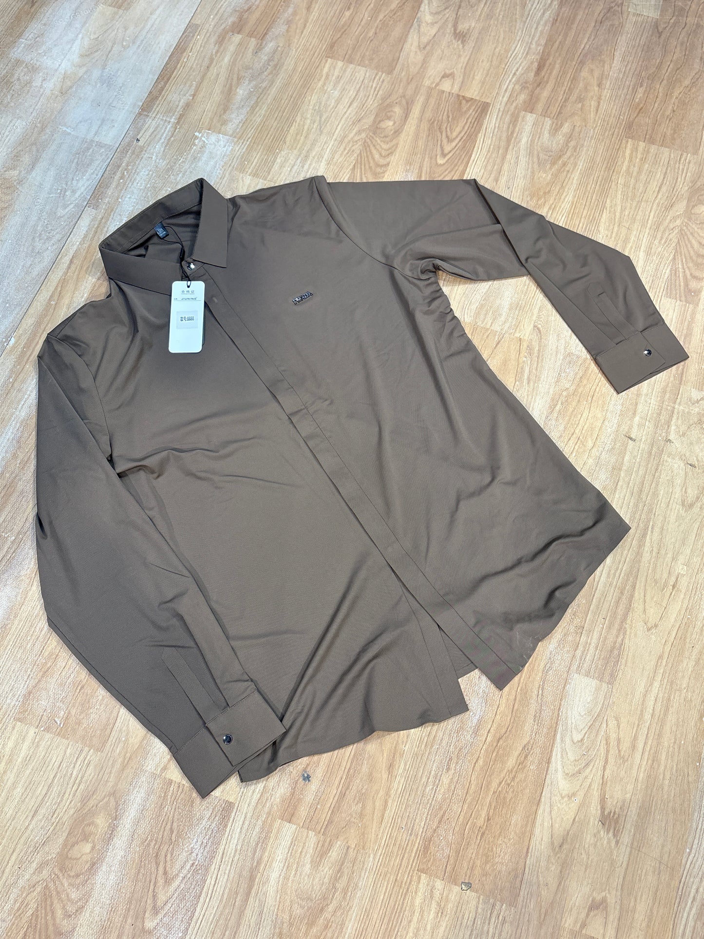 Arp Brown Colour Imported Premium Quality Full Sleeve Zipper 8888