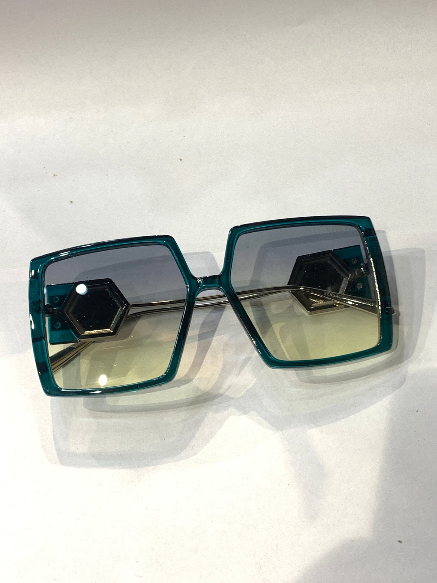 Rev Ver Dark Green Frame Green Shade Sunisex Sungless Sun043