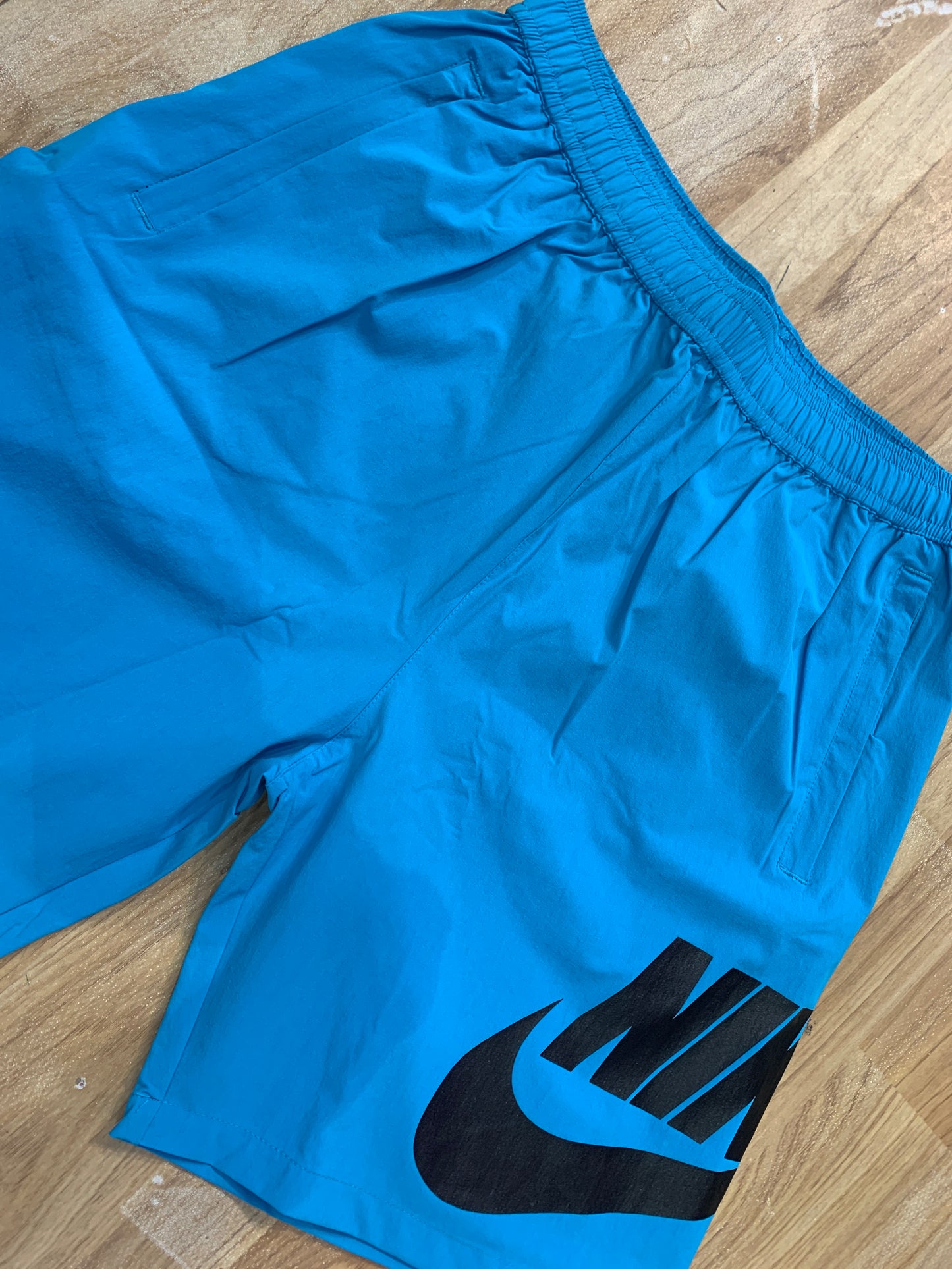 Sky bule Colour NK KIN NS Lycra Shorts regular Fit 988648