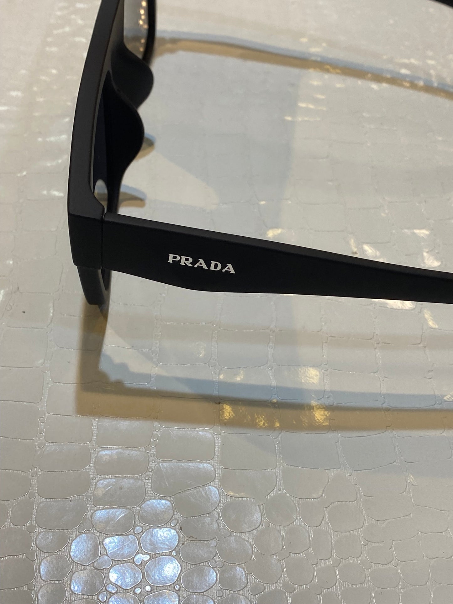 ARP Matte Black Frame Black Shade Sunglass PR19WS 52 21 142