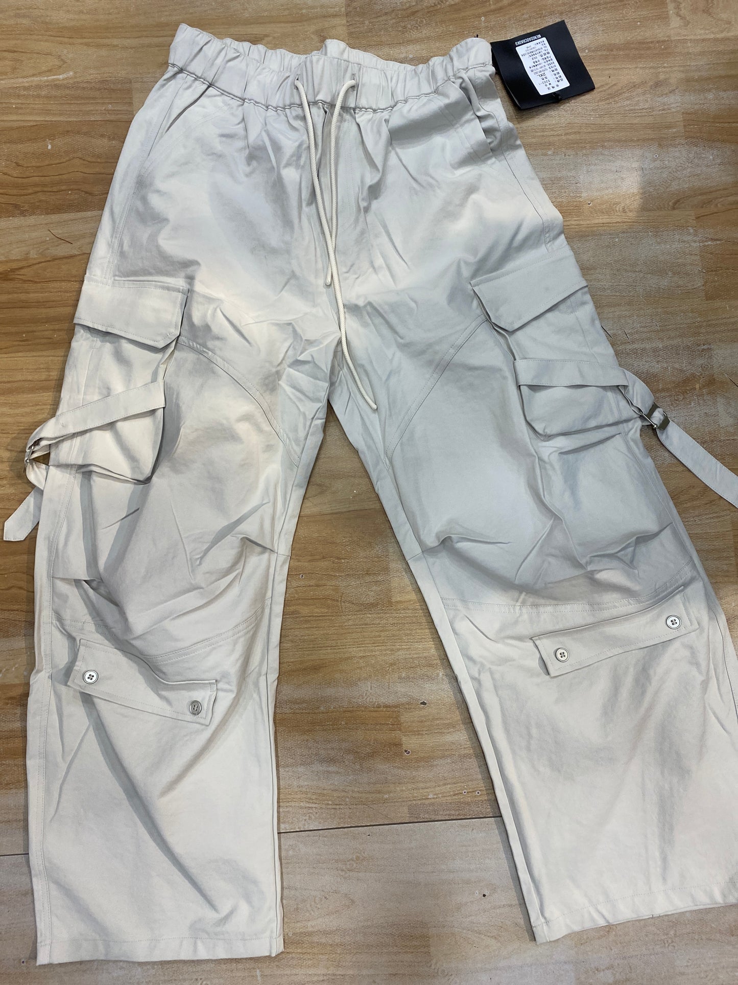 Trend Grey Cargo 4 Pocket Pant Straight Fit 5202-1