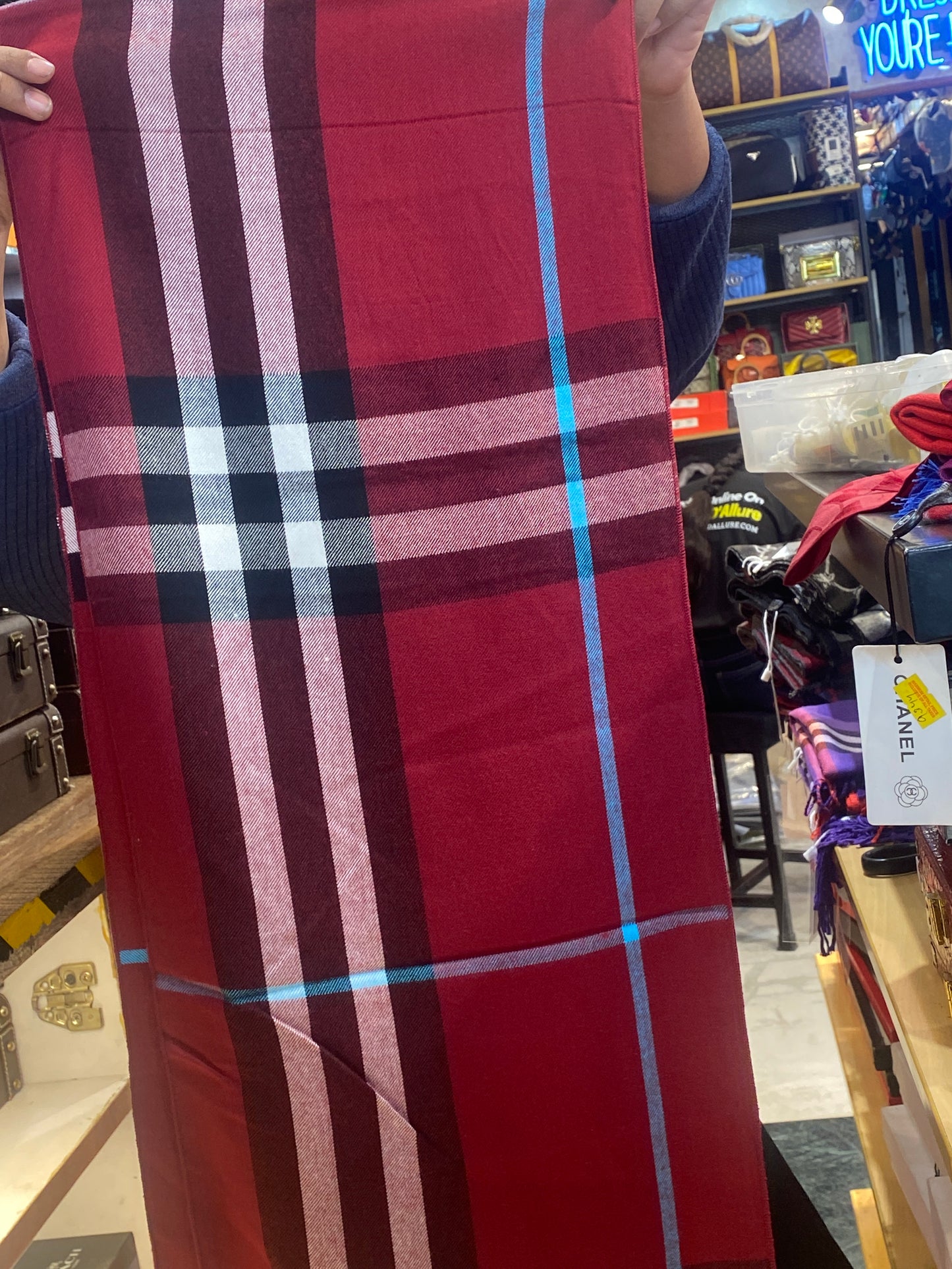 Red Black muffler 9580