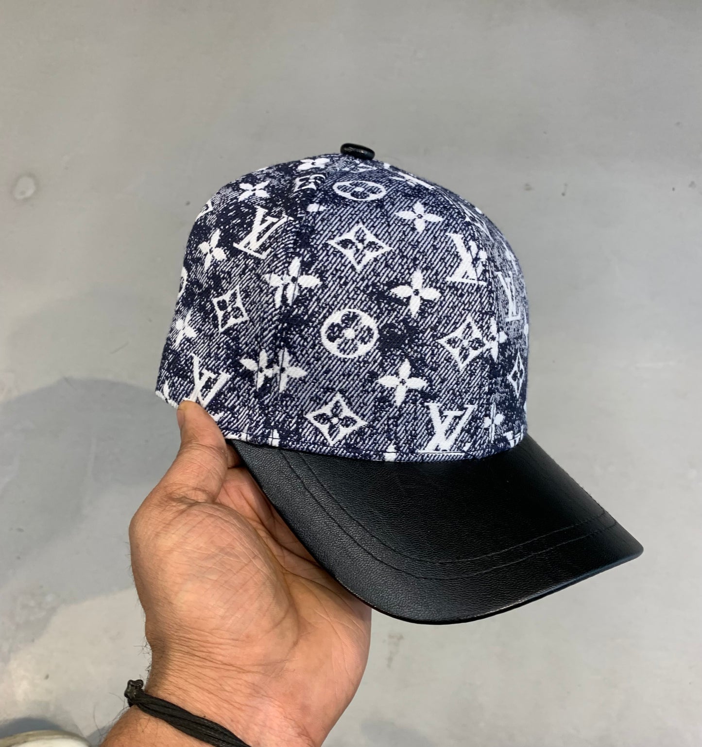 UOL VL Print Leather Flap Imported Unisex Cap 990190