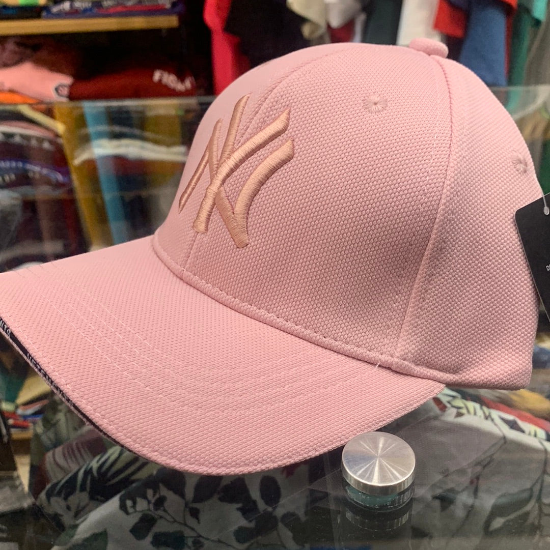 YN Pink Colour With Pink Front Logo Cap 79802