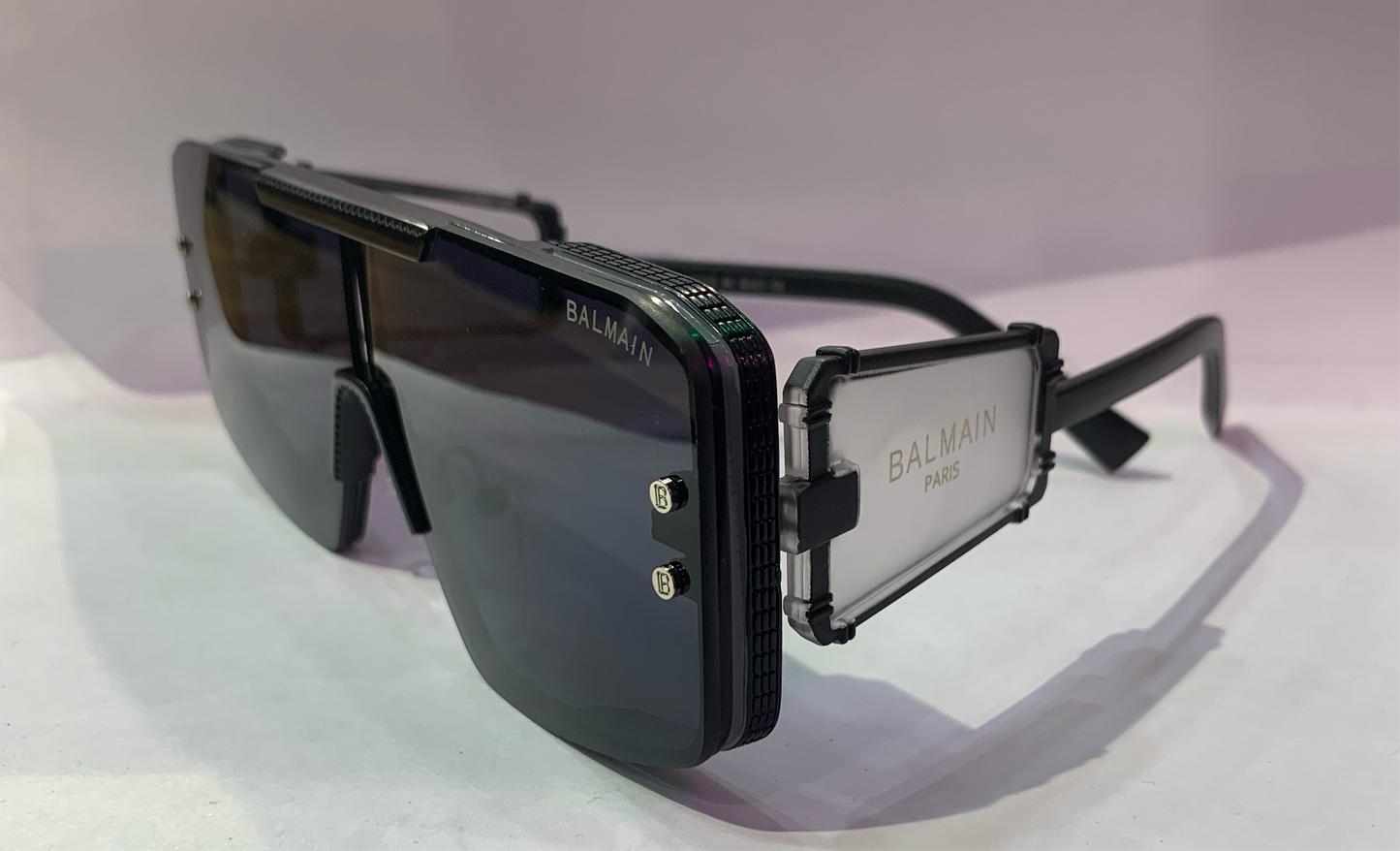 LAB Black Frame Black Shade Unisex Sunglasses ZS98196 58 18-145