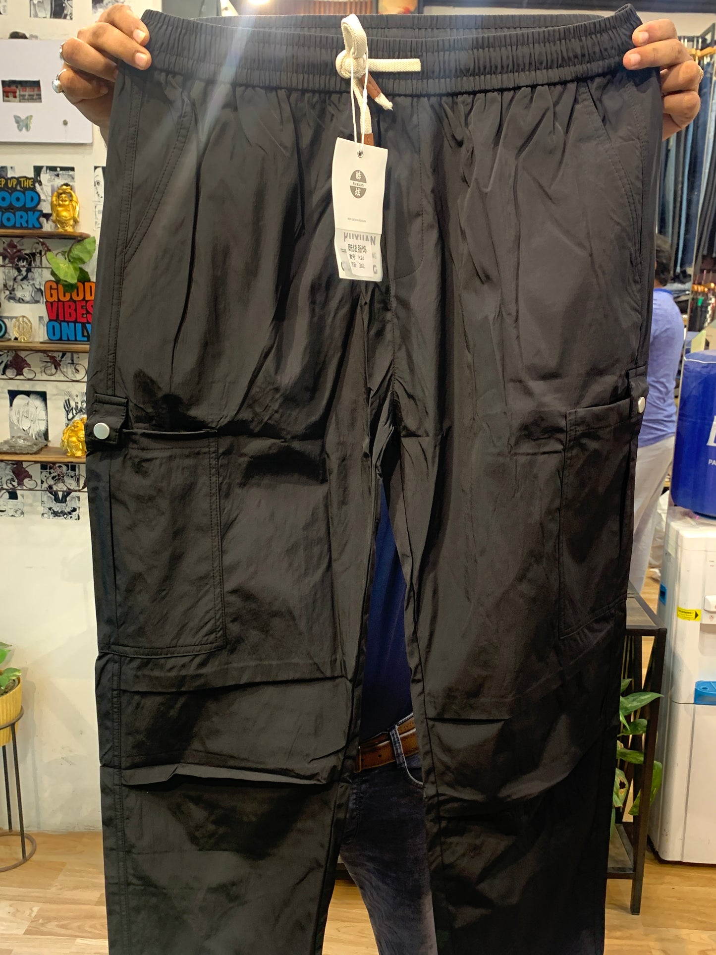 Cargo Grey Colour 4 pocket Straight Fit K27