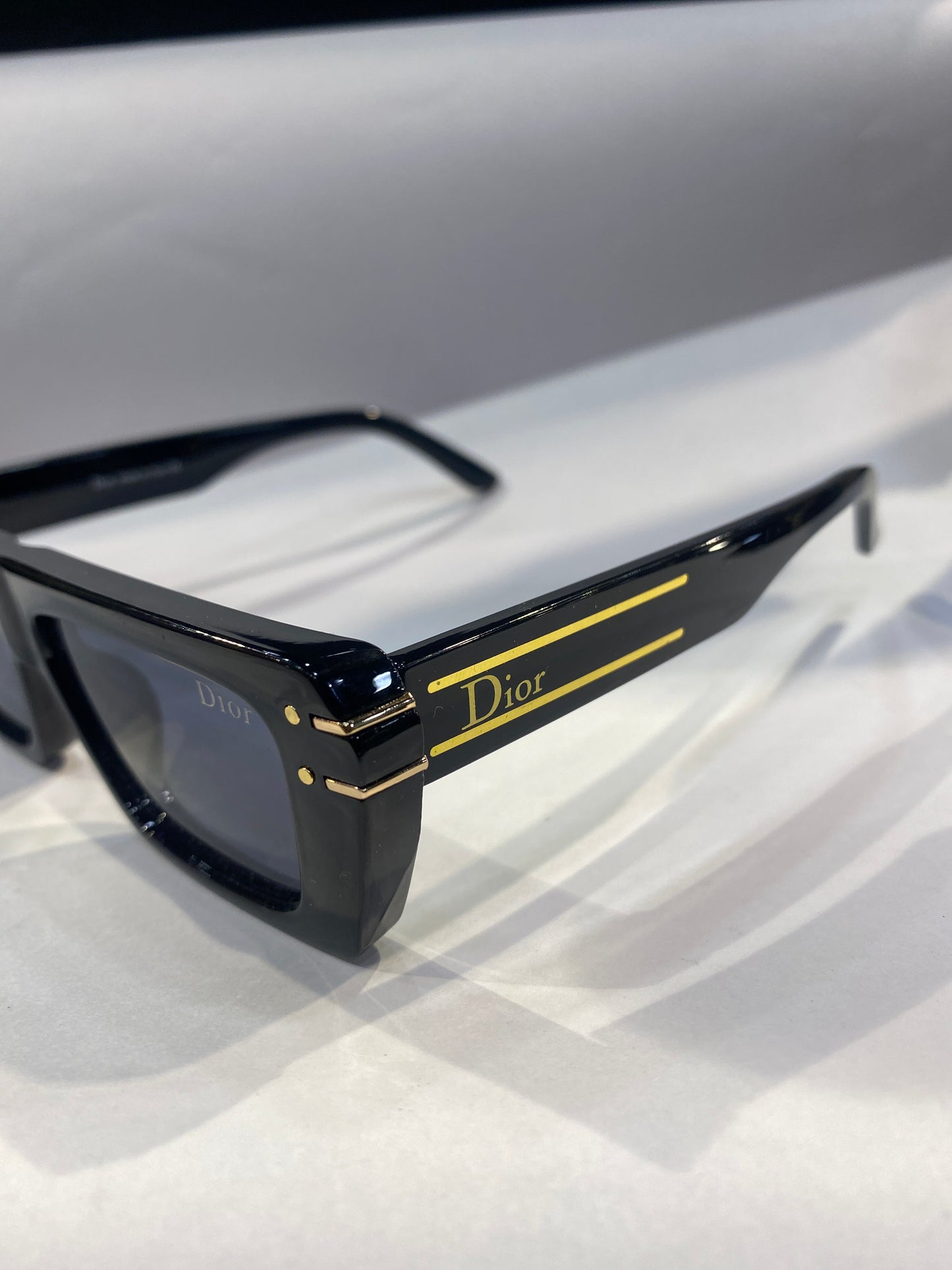 OID Black Frame Black Shade Unisex Branded Sunglasses D29 54 16-141