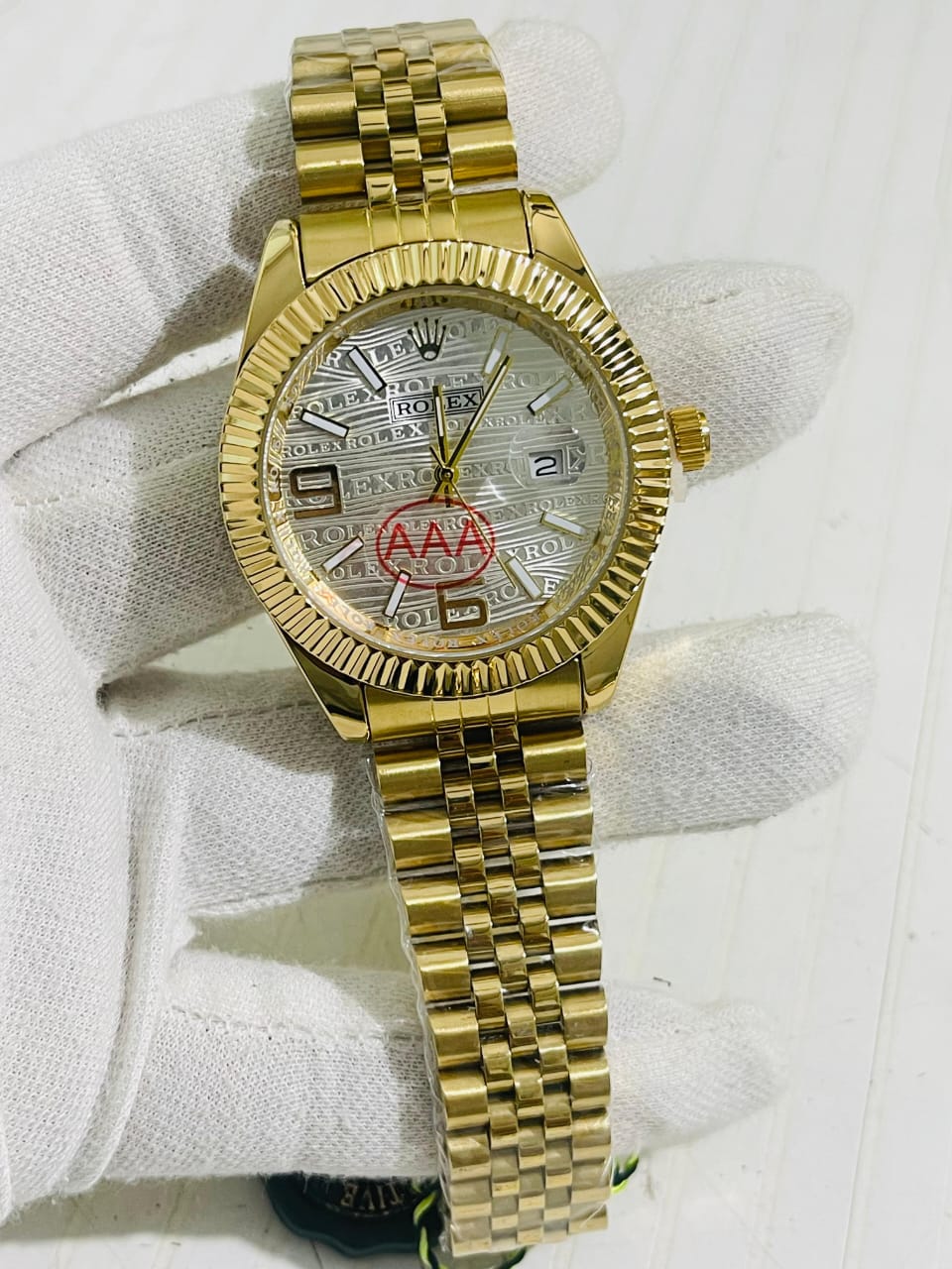 Lor Golden Chain Grey Dail Men’s Watch 988692