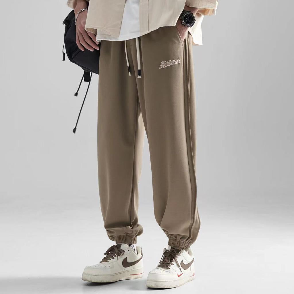 Addriser Brown Colour With Johger Style Premium Quality Cotton Lower 1101