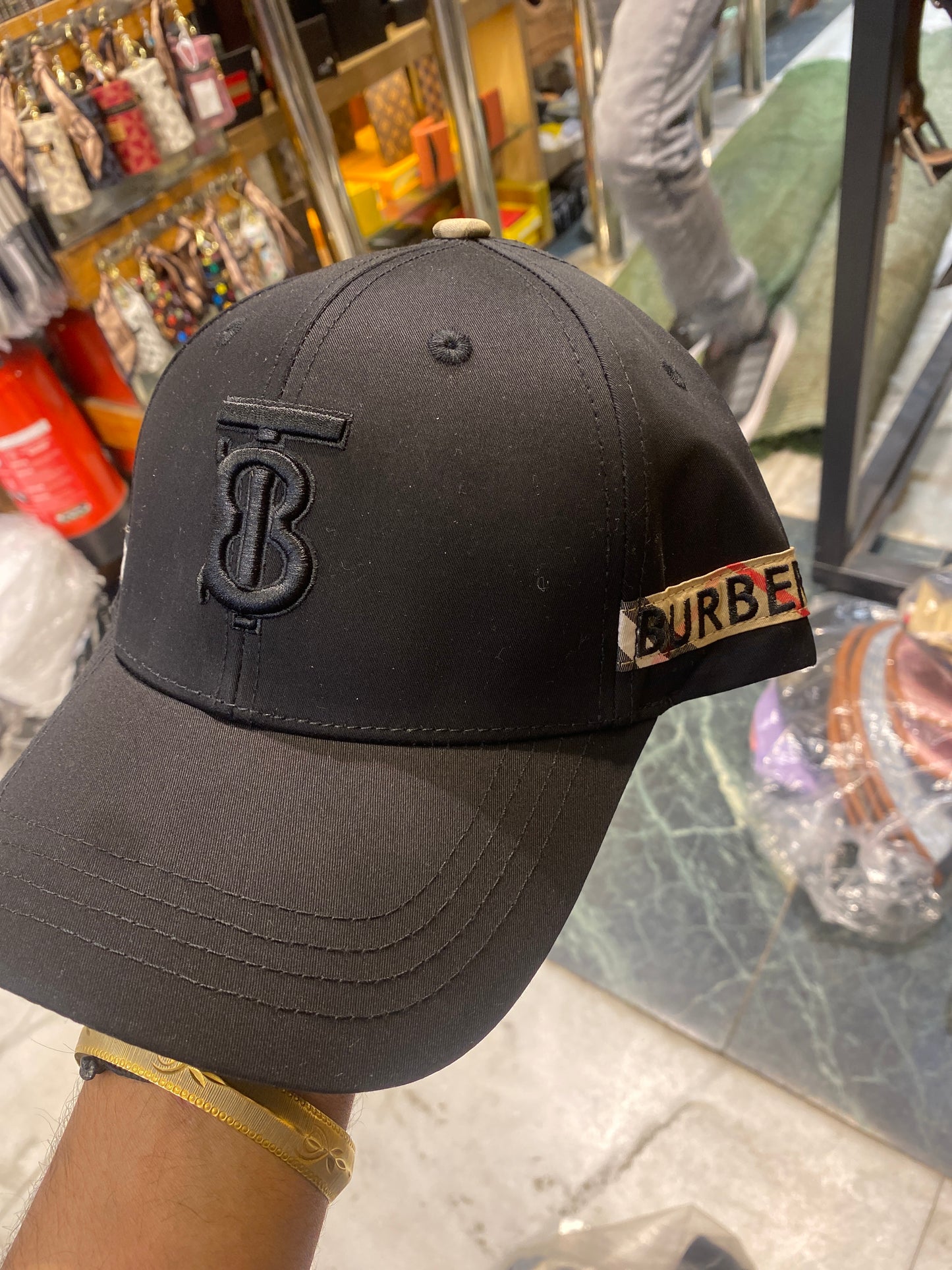 RUB BUR Black Imported Unisex Cap 988589