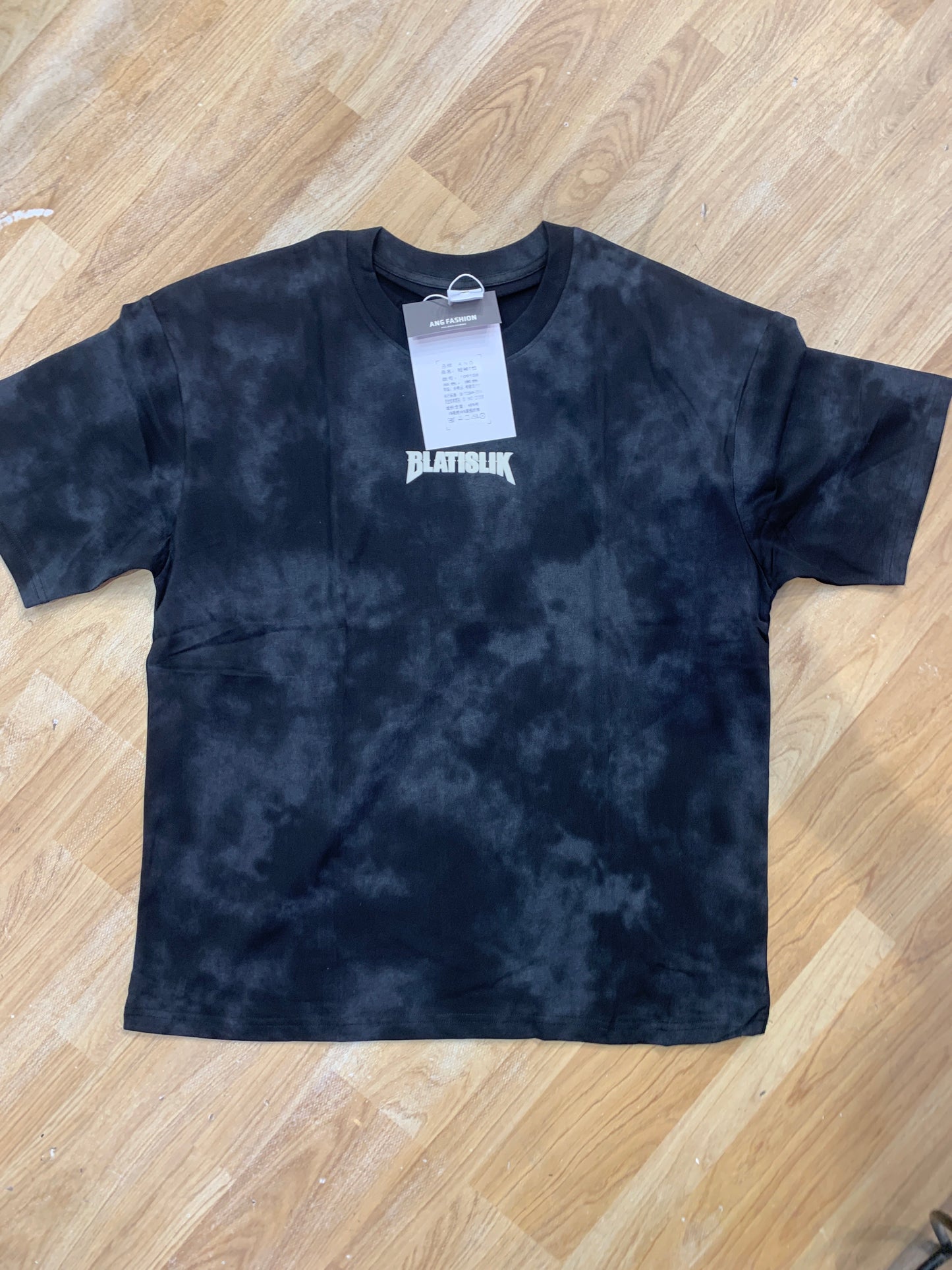 Fashion Tshirt Black Grey Shade Colour Blatislik Back Print 109108