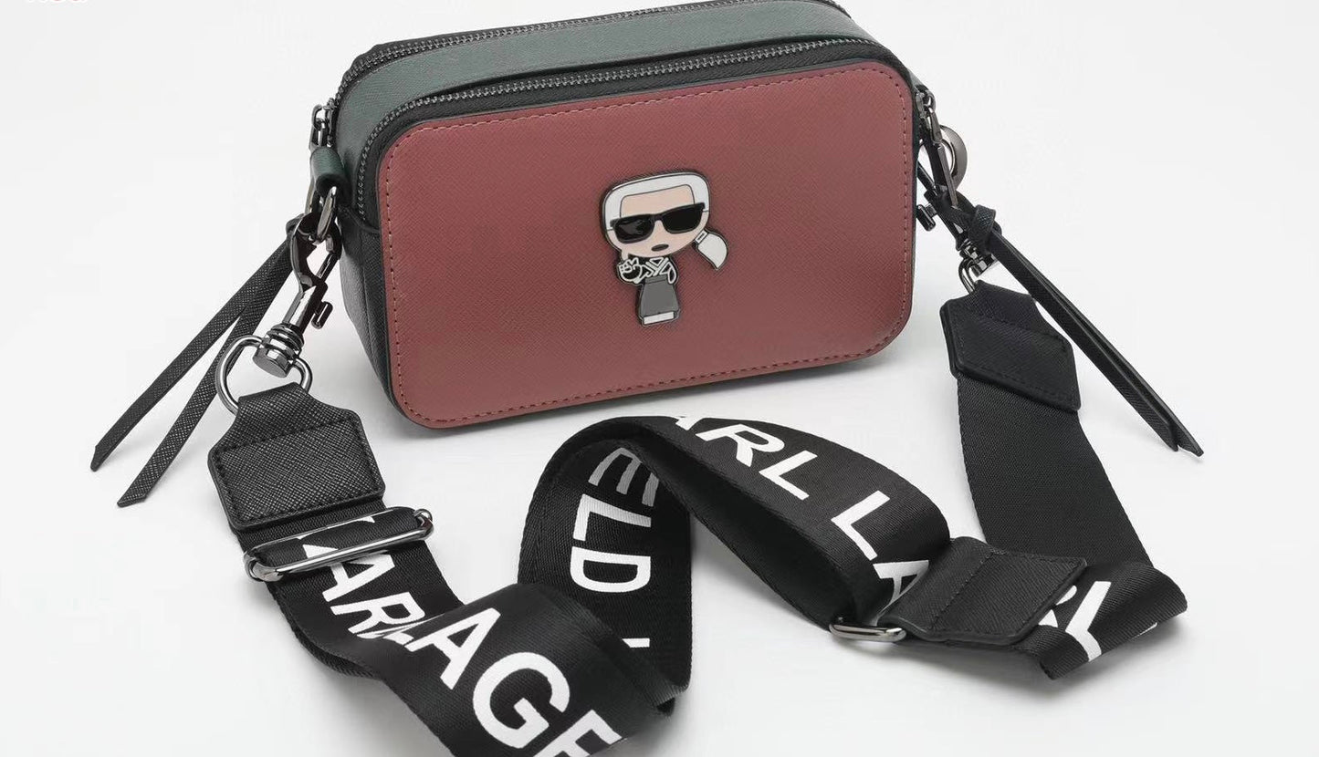 Maroon Grey Colour RAK KAR Fashionable Side Sling Bag 987393