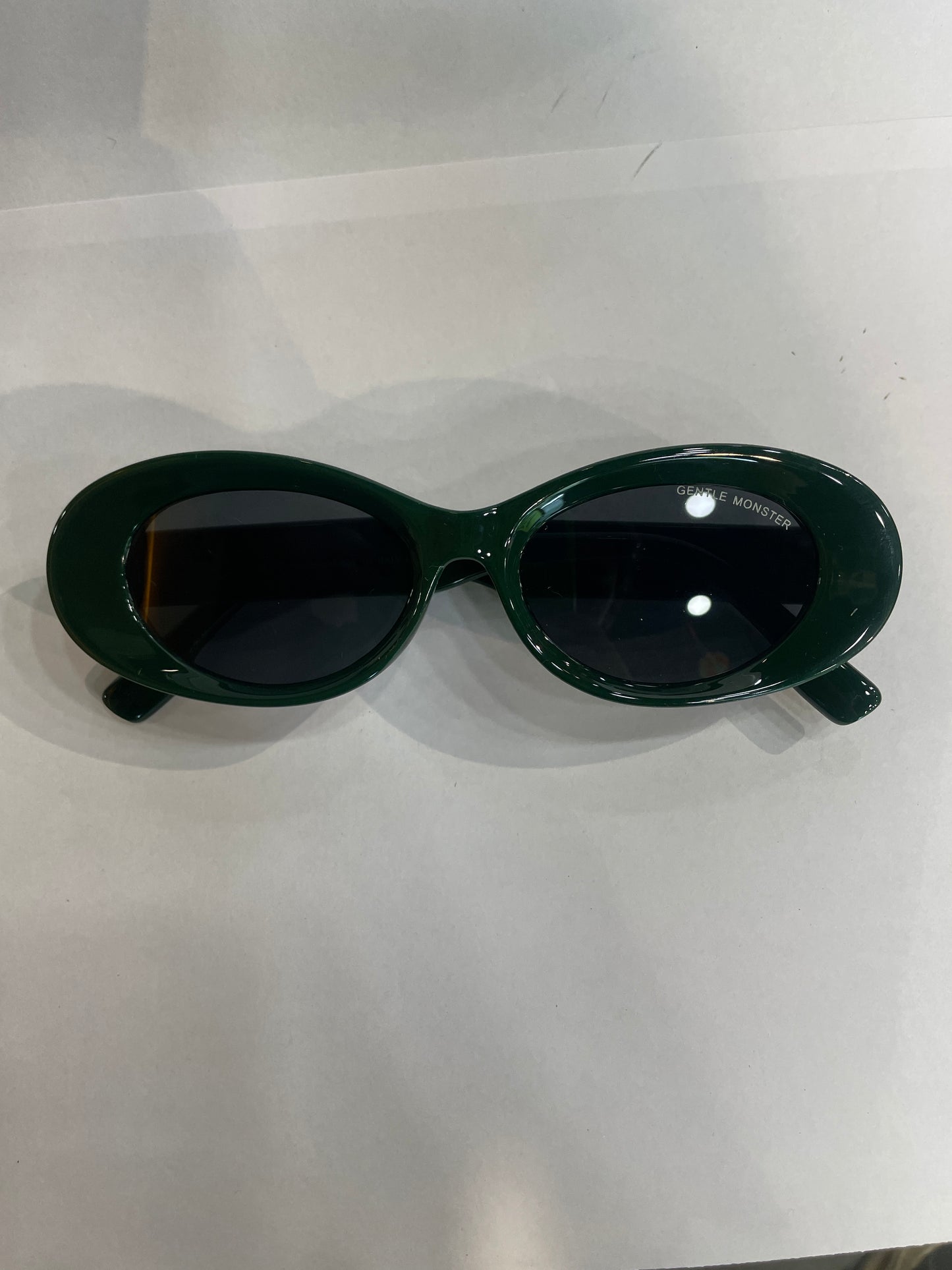 NEG GEN Green Frame Black Shade Unisex Sunglass ZN3851 54 17 145