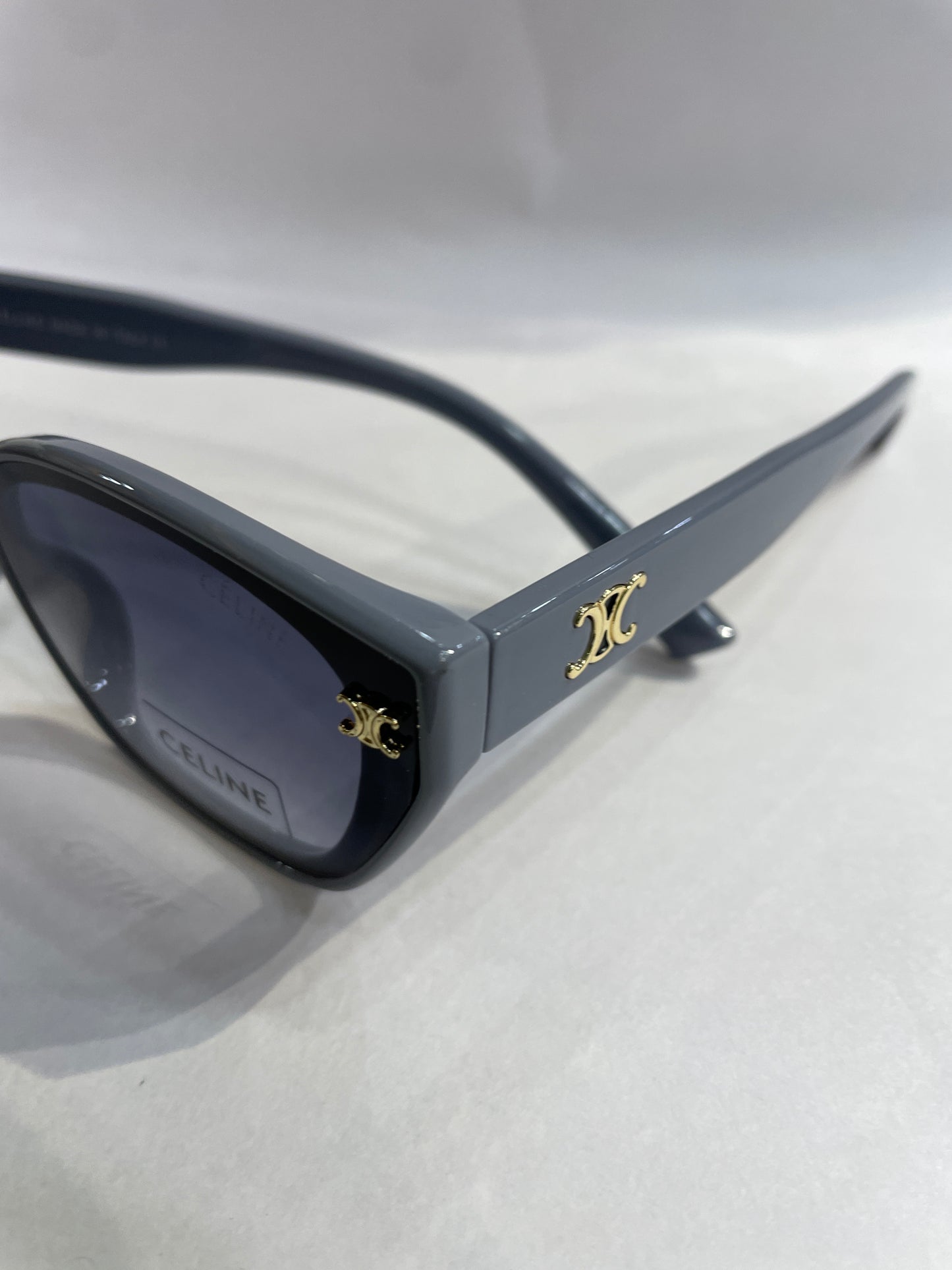 LEC CEL Blue Frame Black Shade Unisex Sunglass 55303 58 15 138