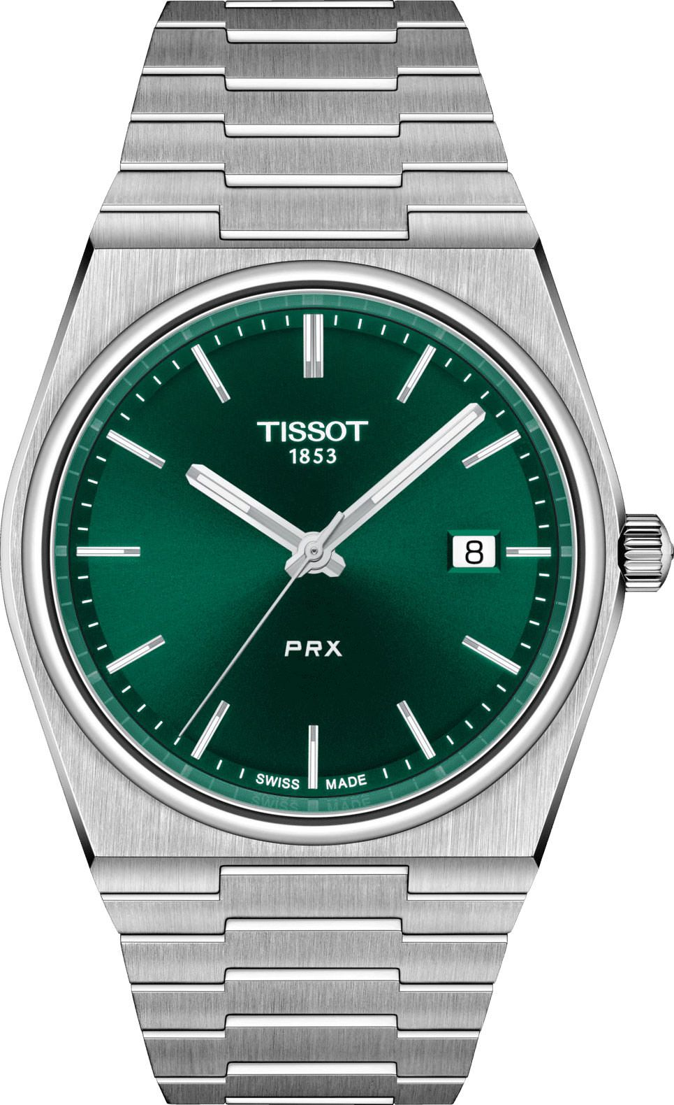 SIT Silver Chain Green Dial Premium Prx Edition Quality Japanese Machinery Watch 980501