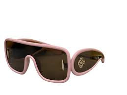 Eol Loe Peach Pink Frame Brown Shade Unisex Sungless 4000400-145