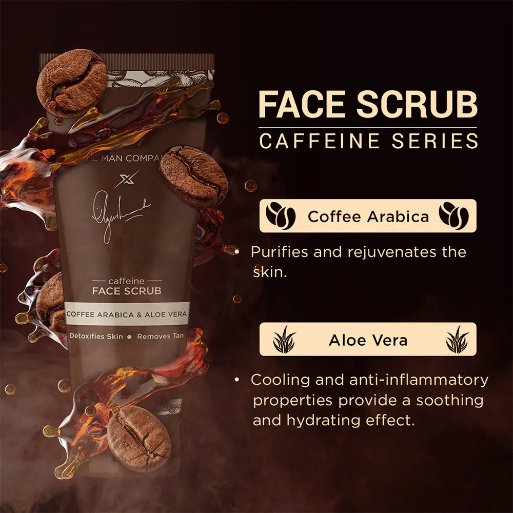 TMC Caffeine Face Scrub - Coffee Arabica & Aloe Vera