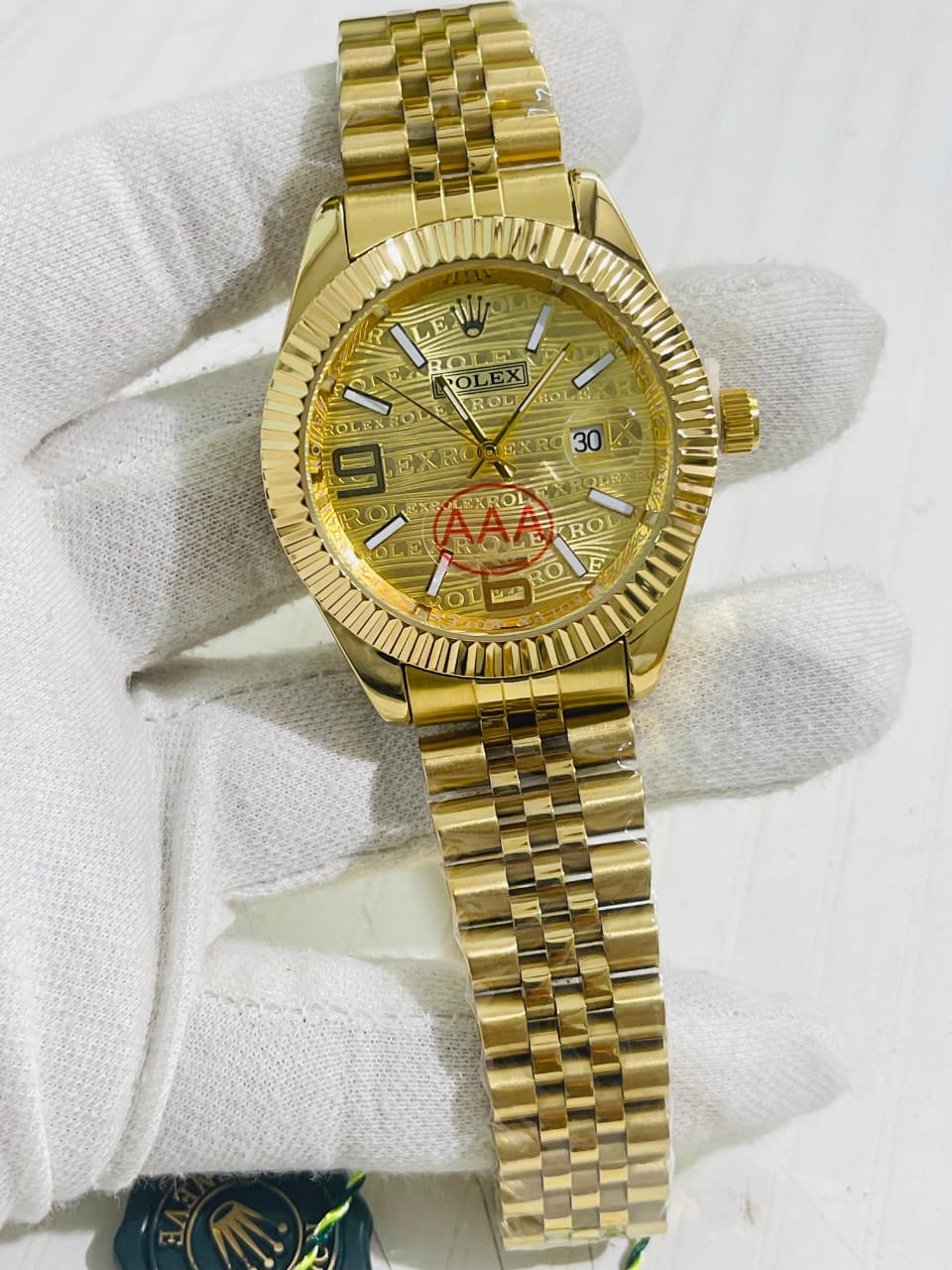 Lor Golden Chain Golden Dail Men’s Watch 988693