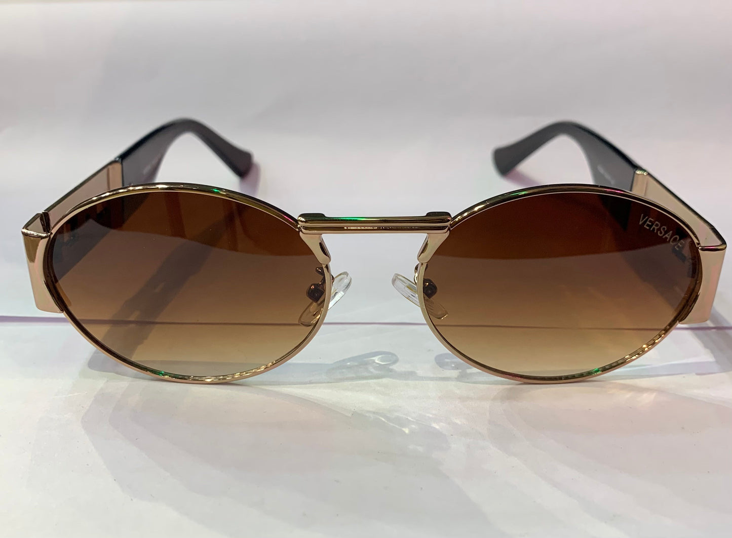 REV VER Rose Gold Frame Brown Shade Unisex Sunglass VE2264 53 17 141