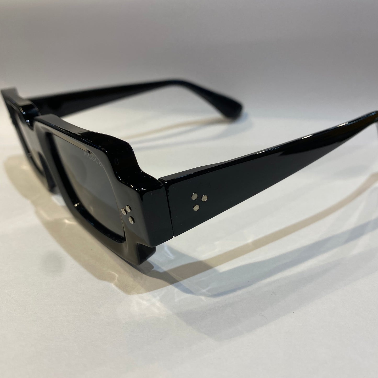 SOM Black Frame Black Shade Unisex Sunglasses 3849 49 22 144