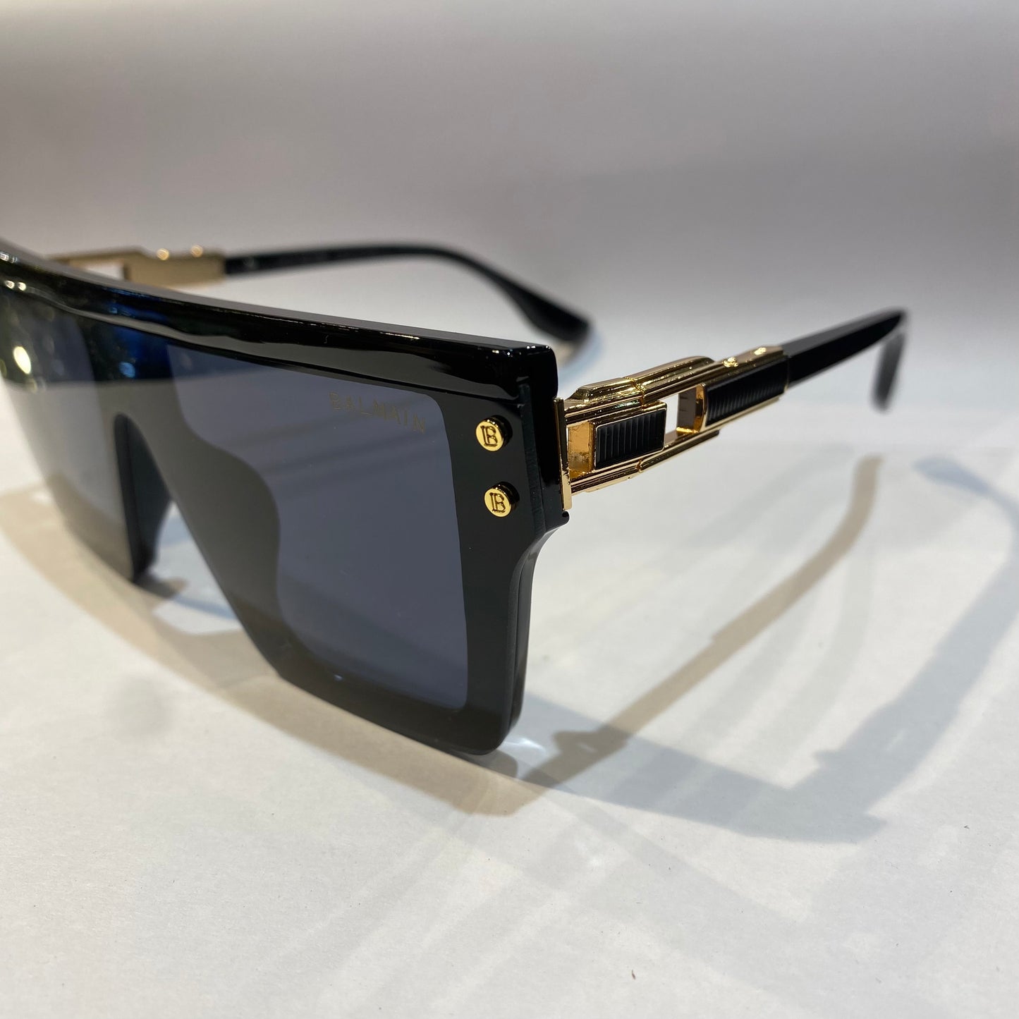 LAB Black Frame Black Shade Unisex Sunglasses 98148 60 17 143